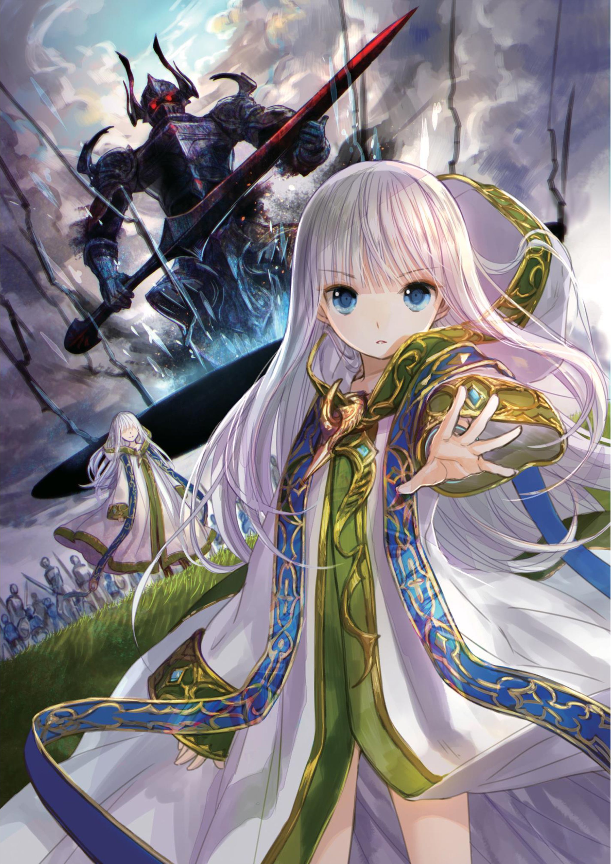 Kenja no Deshi wo Nanoru Kenja V1 Illustration - Megumi Novel