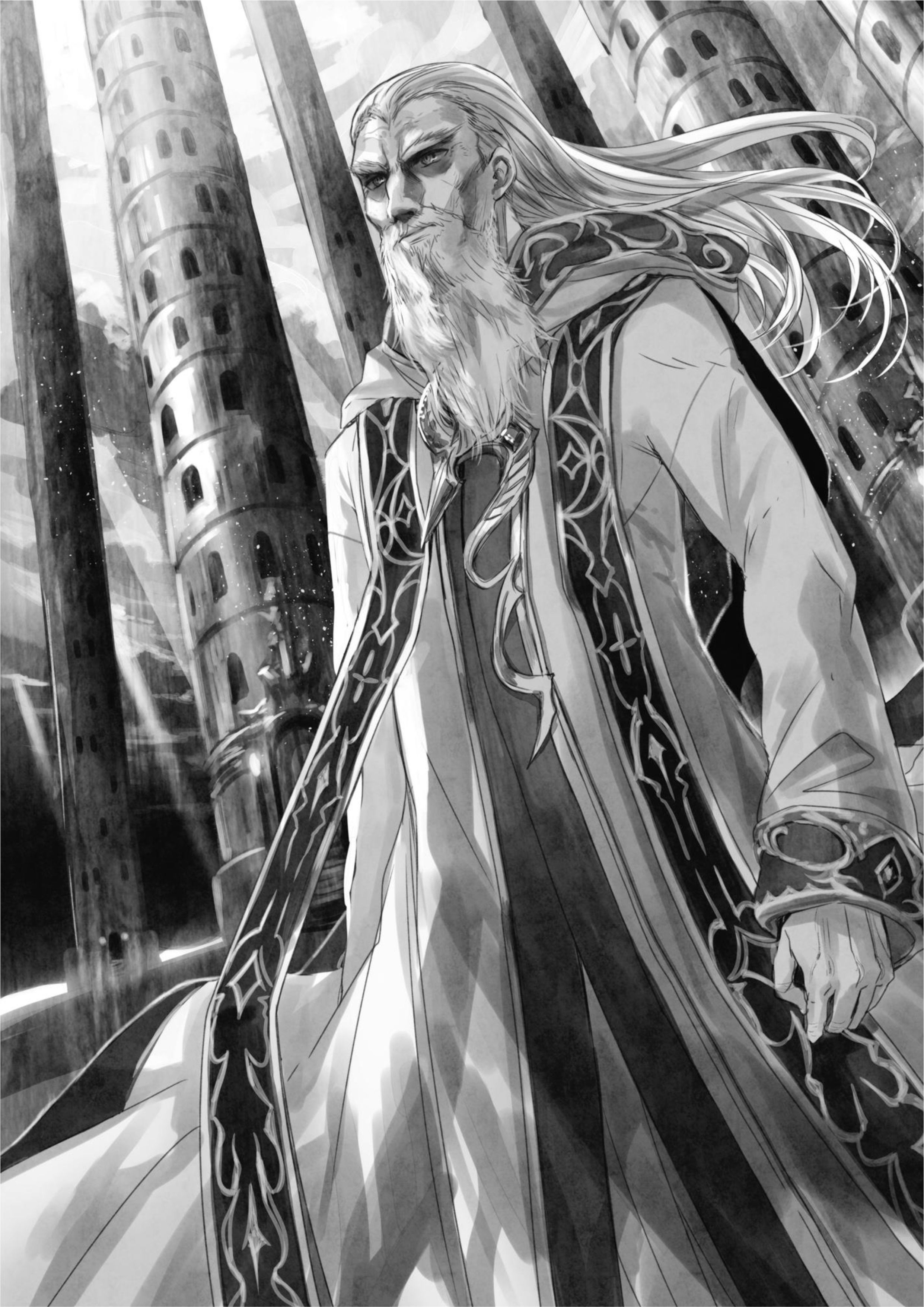 Kenja no Deshi wo Nanoru Kenja V1 Illustration - Megumi Novel