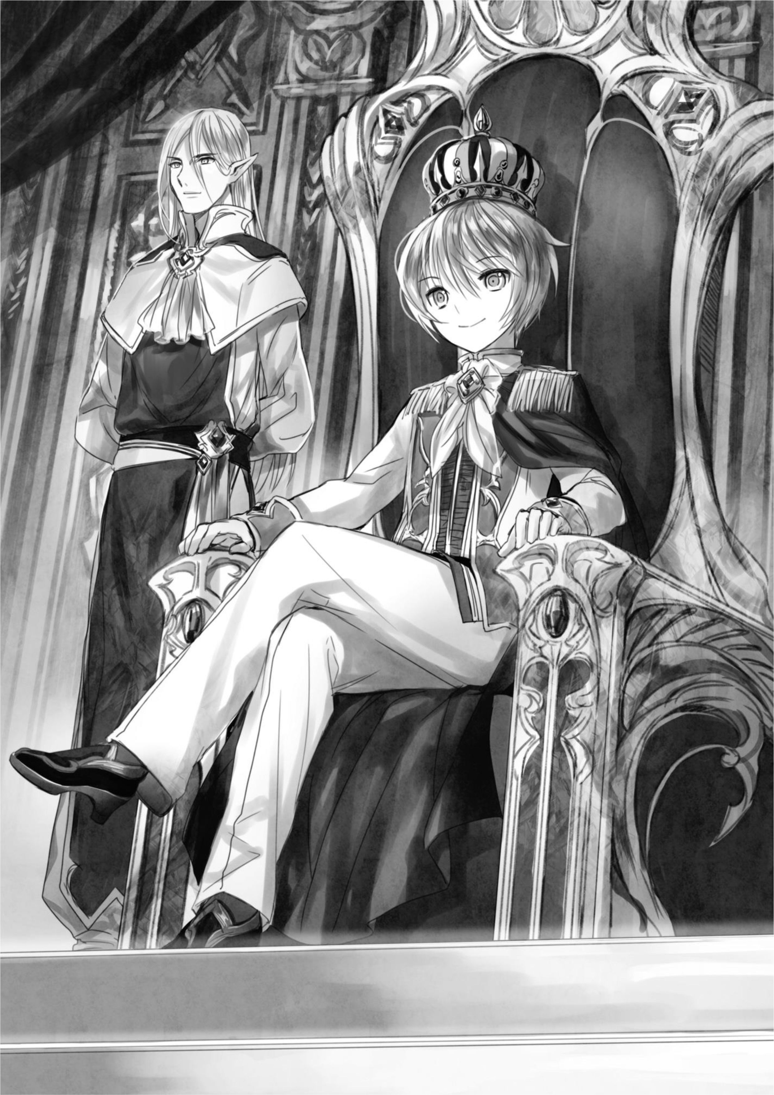 Kenja no Deshi wo Nanoru Kenja V1 Illustration - Megumi Novel