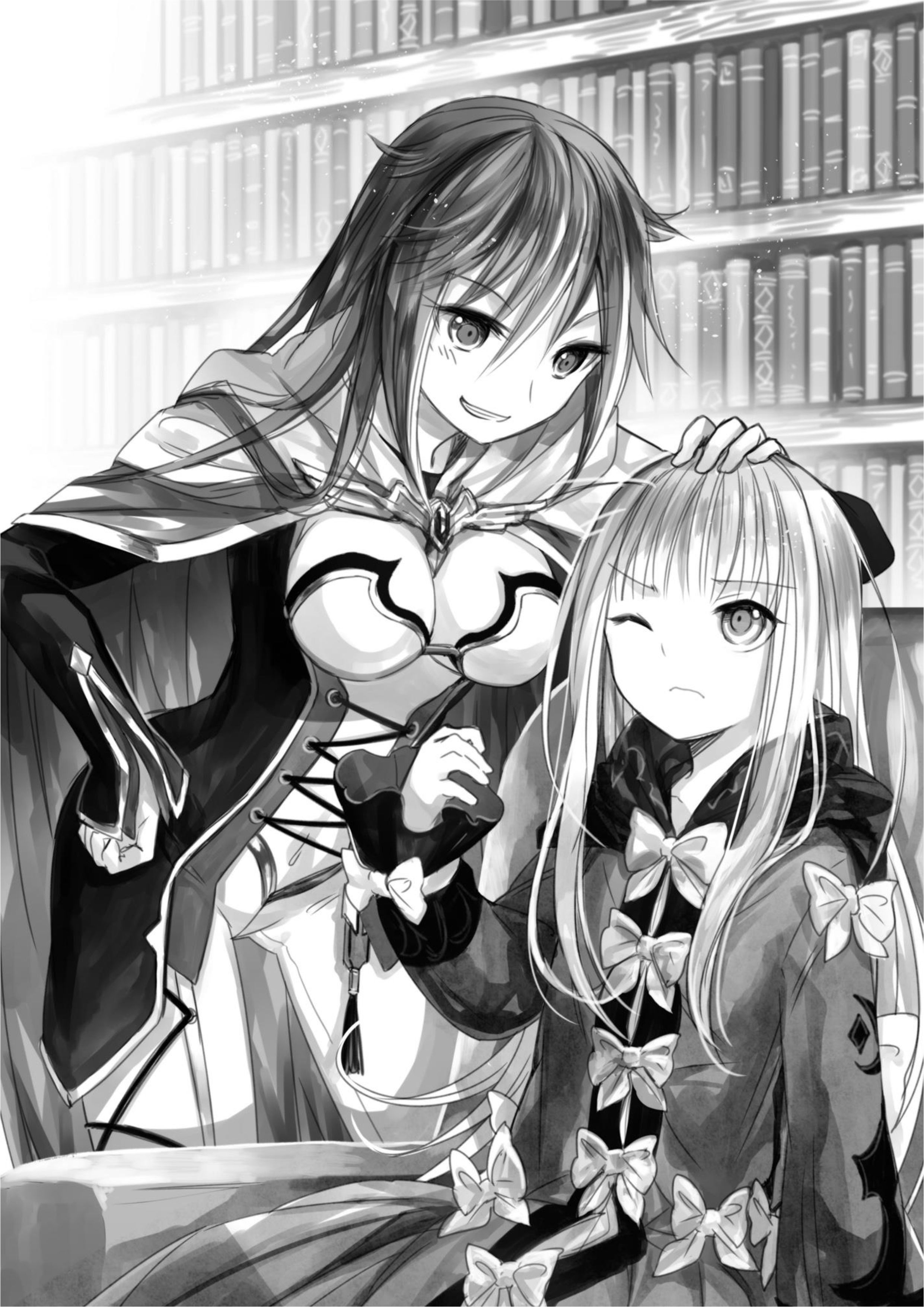 Kenja no Deshi wo Nanoru Kenja V1 Illustration - Megumi Novel