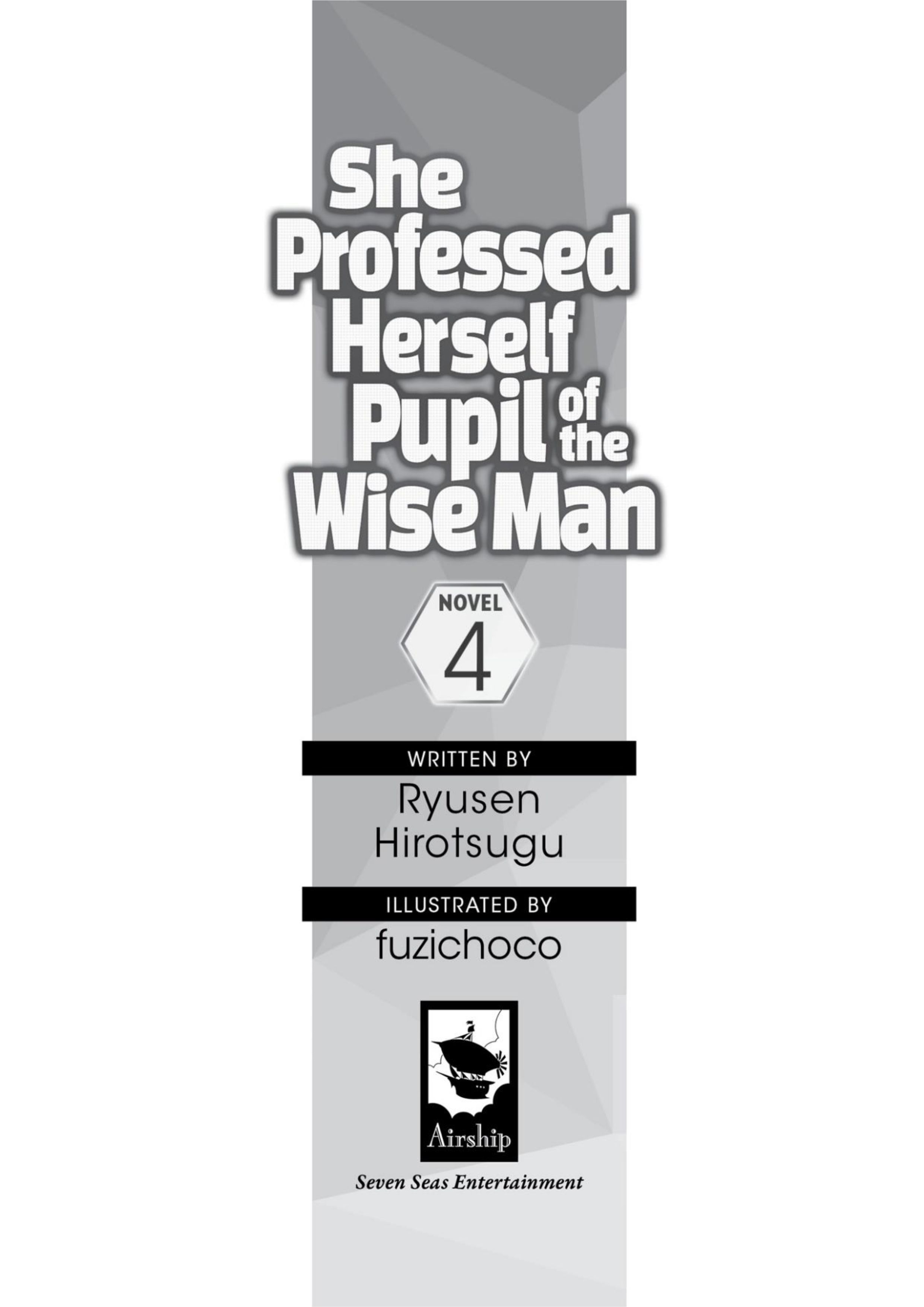 Kenja no Deshi wo Nanoru Kenja V4 Illustration - Megumi Novel