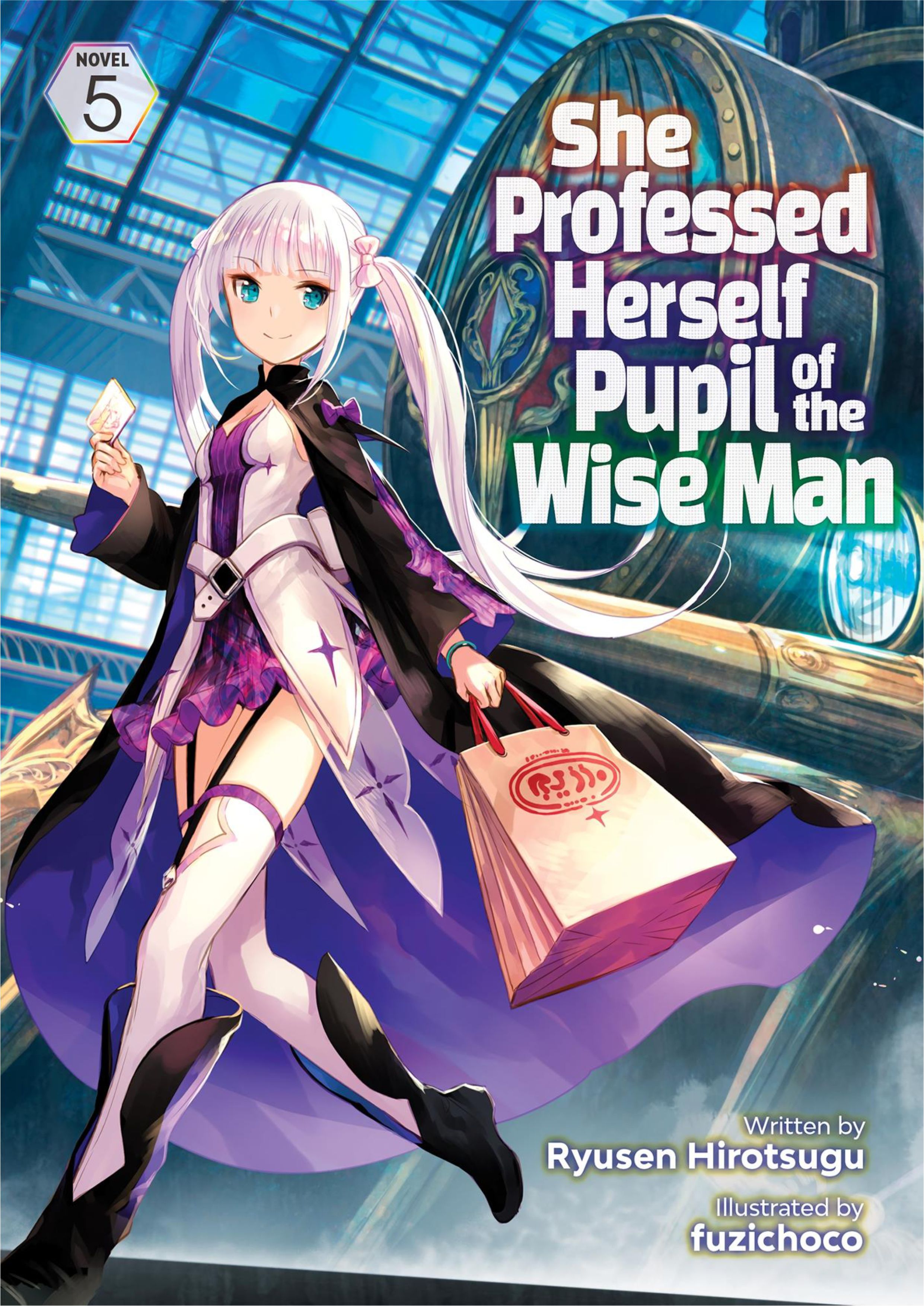 Kenja no Deshi wo Nanoru Kenja V5 Illustration - Megumi Novel