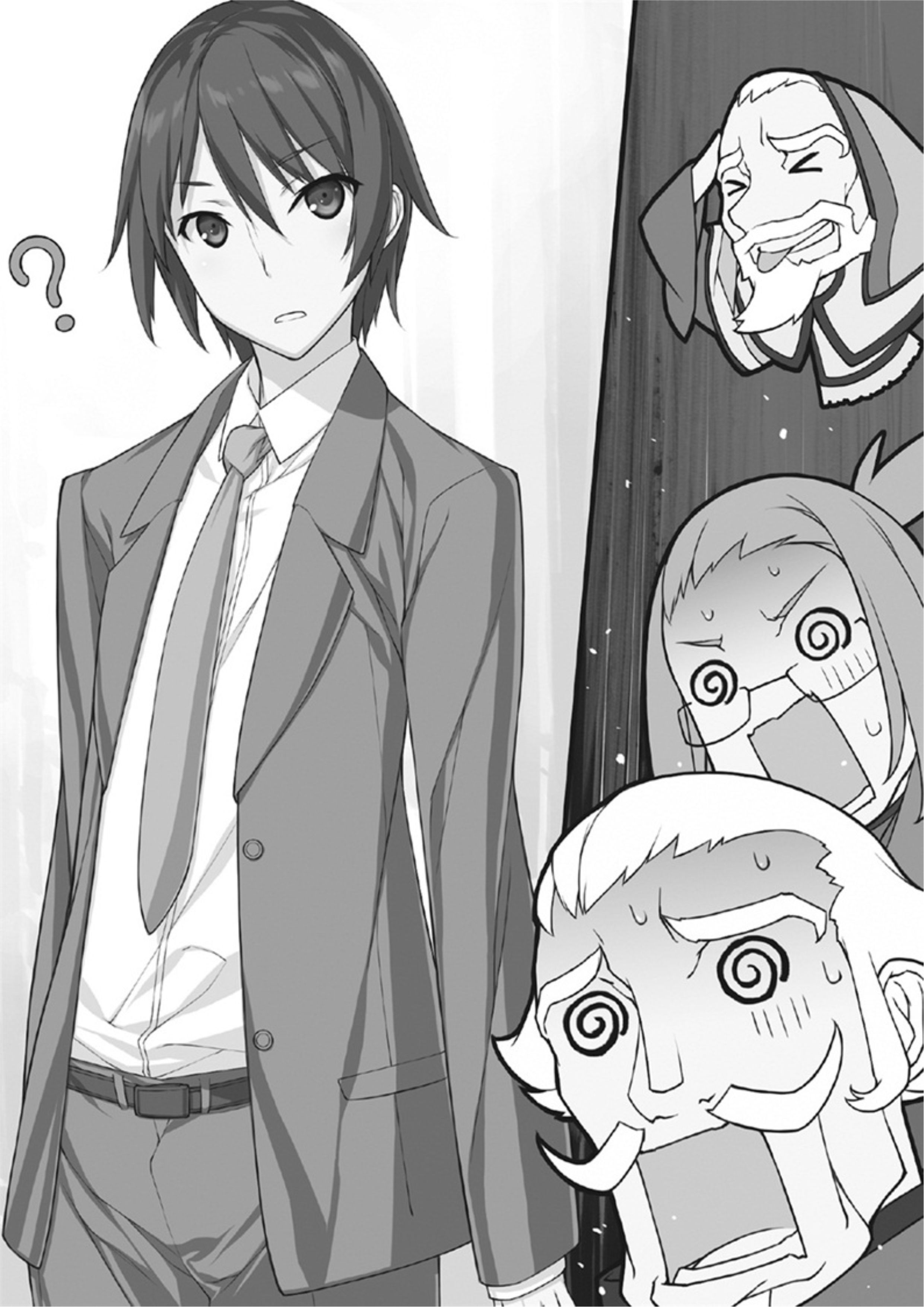 Kenja no Mago V1 Illustration - Megumi Novel