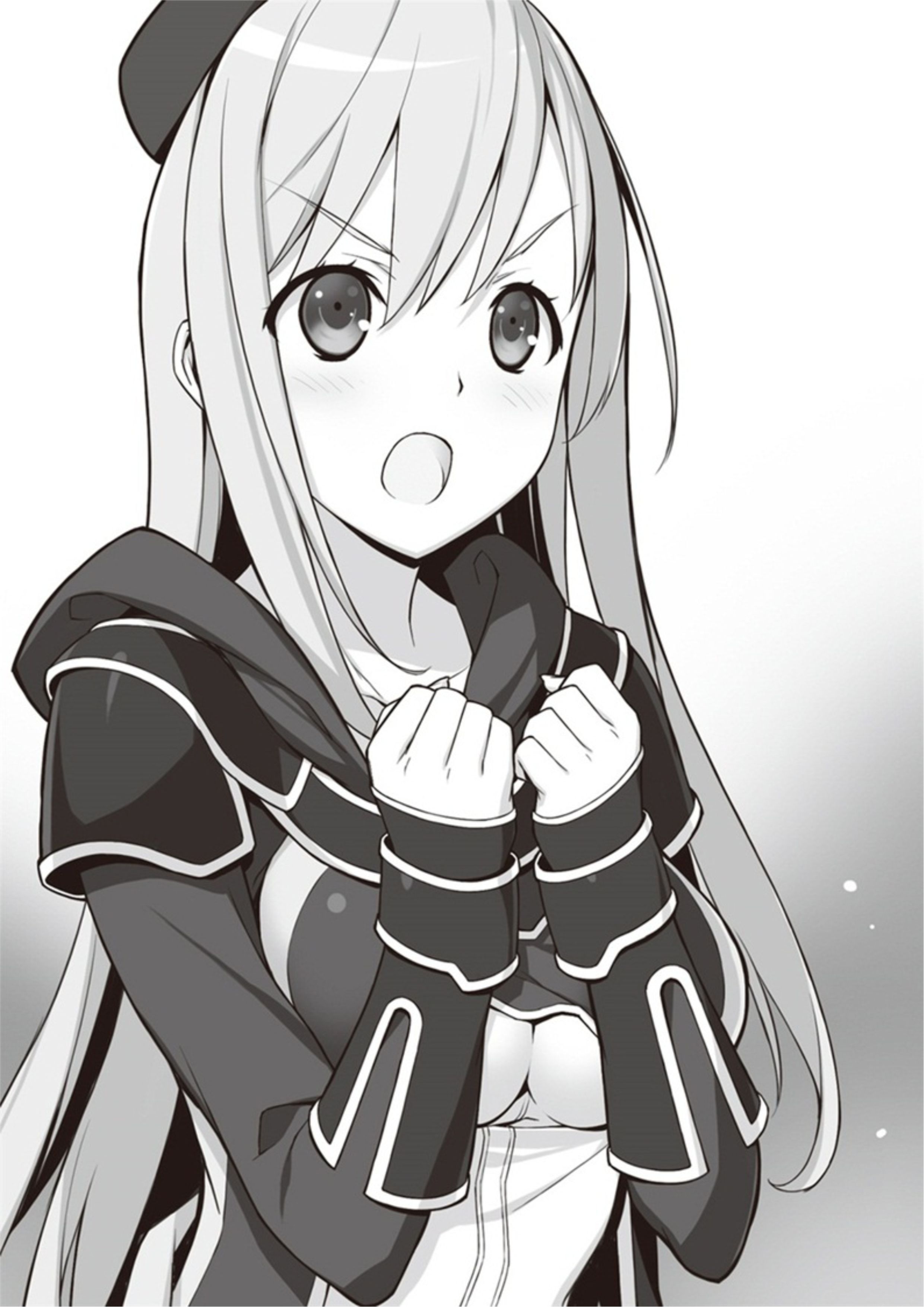 Kenja no Mago V6 Illustration - Megumi Novel