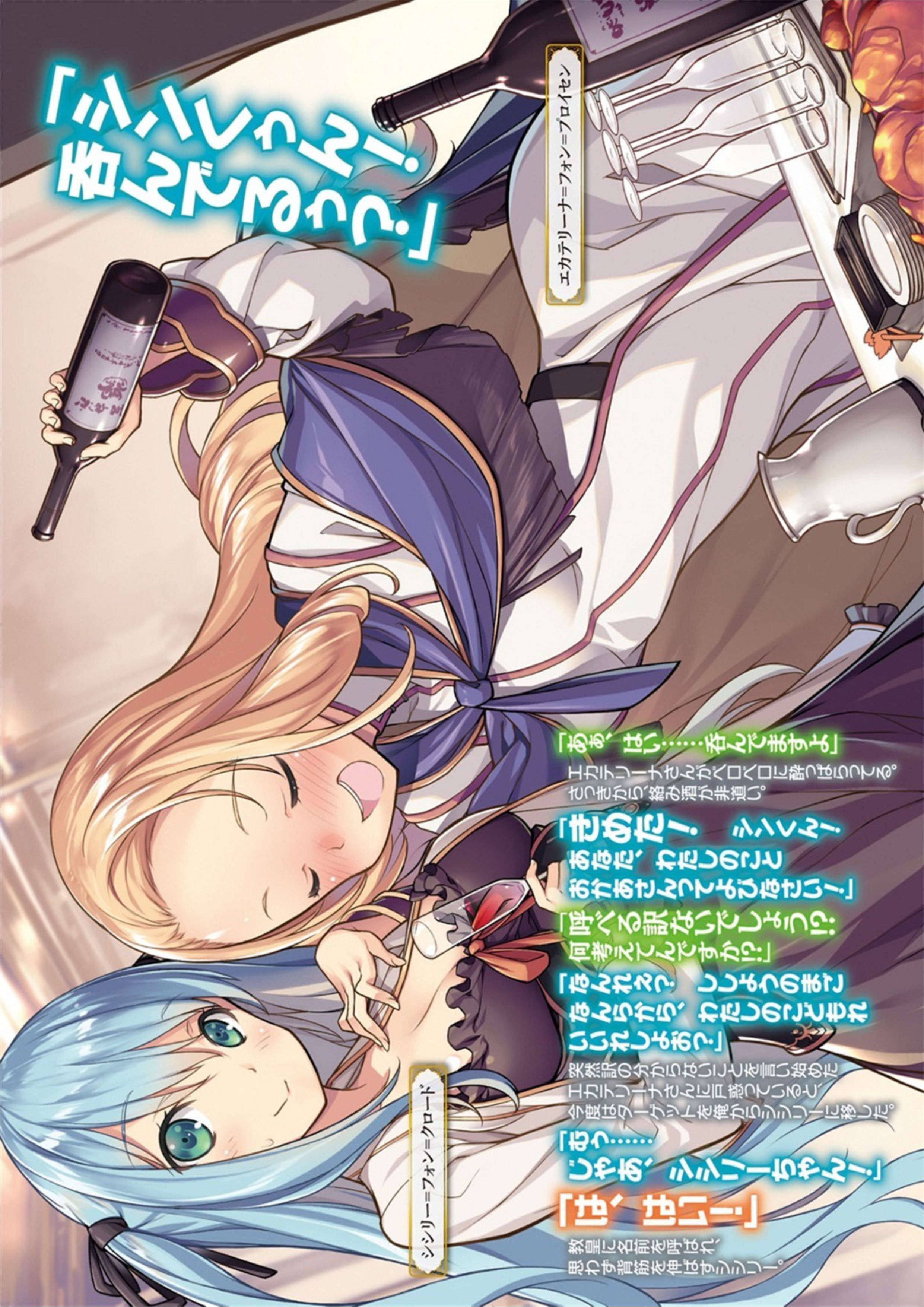 Kenja no Mago V8 Illustration - Megumi Novel