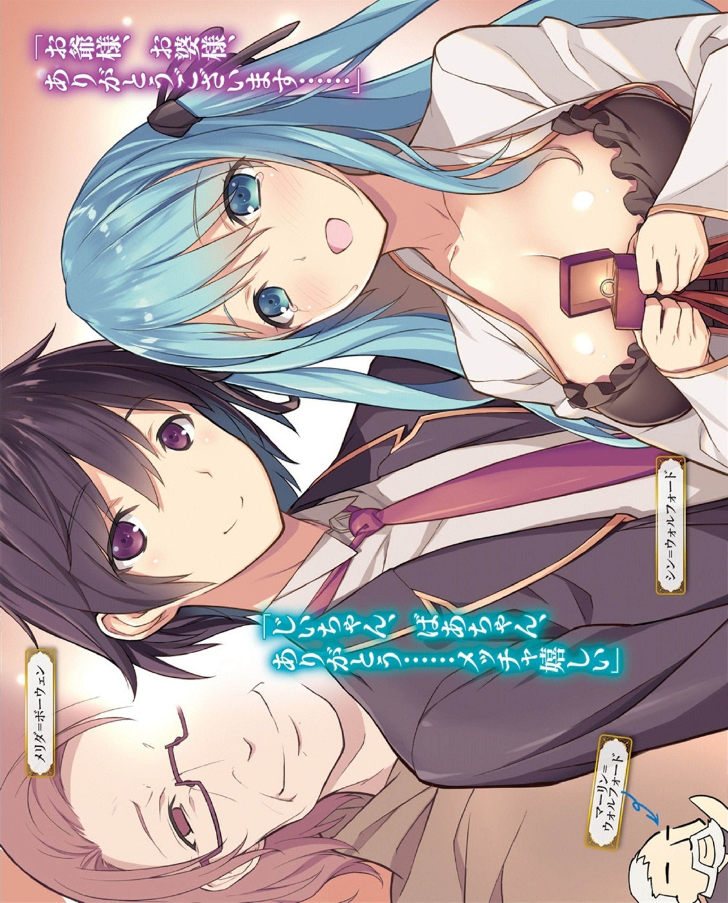 Kenja no Mago V8 Illustration - Megumi Novel