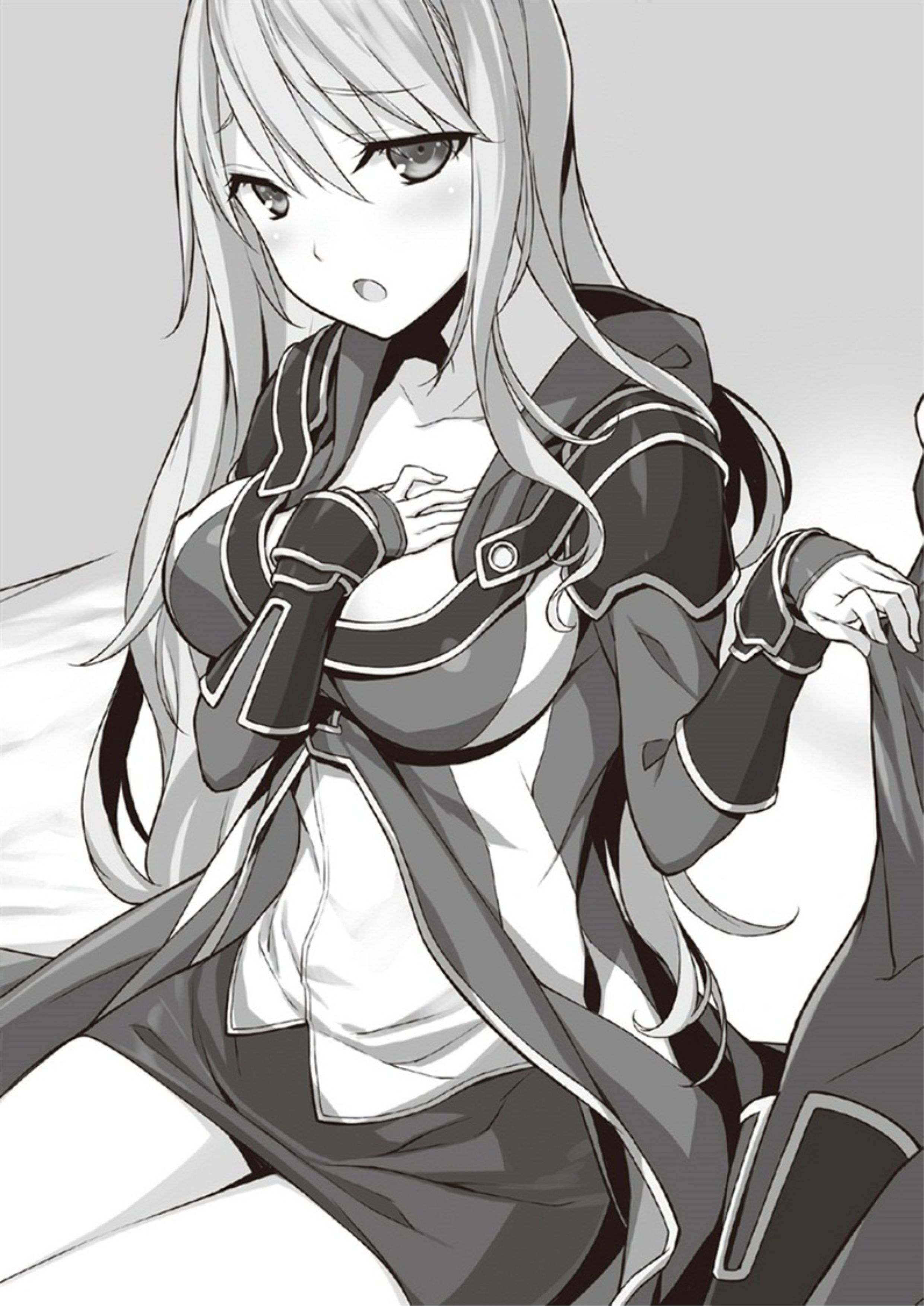 Kenja no Mago V8 Illustration - Megumi Novel