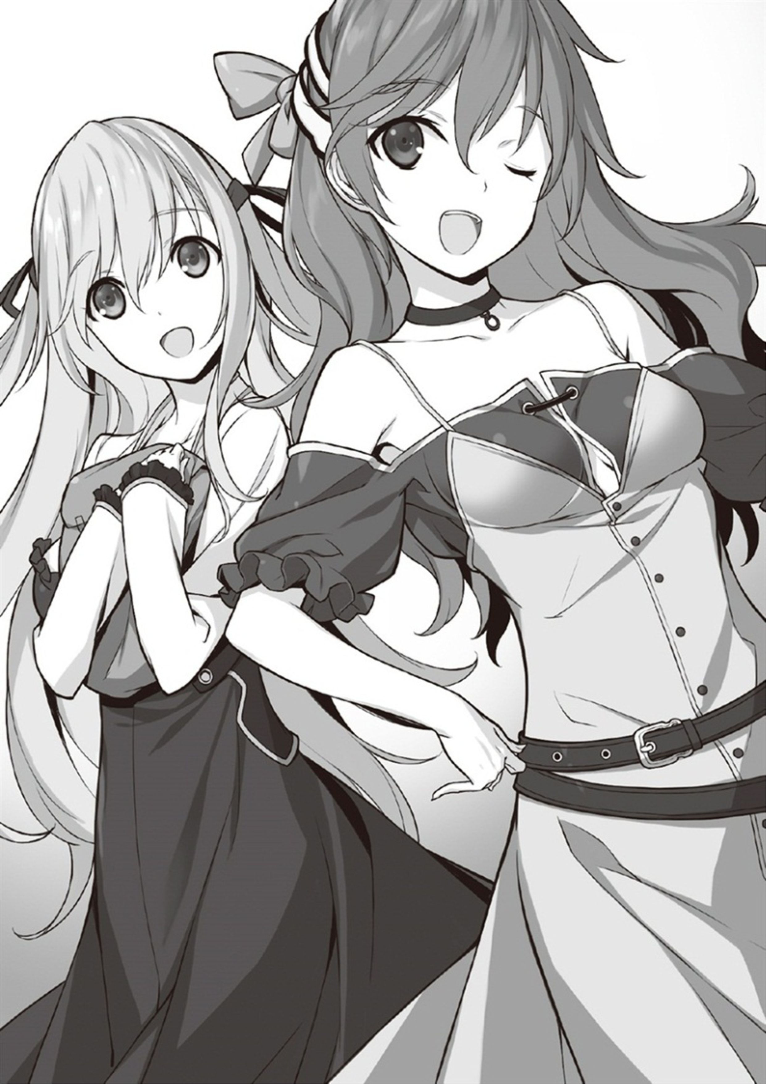 Kenja no Mago V8 Illustration - Megumi Novel