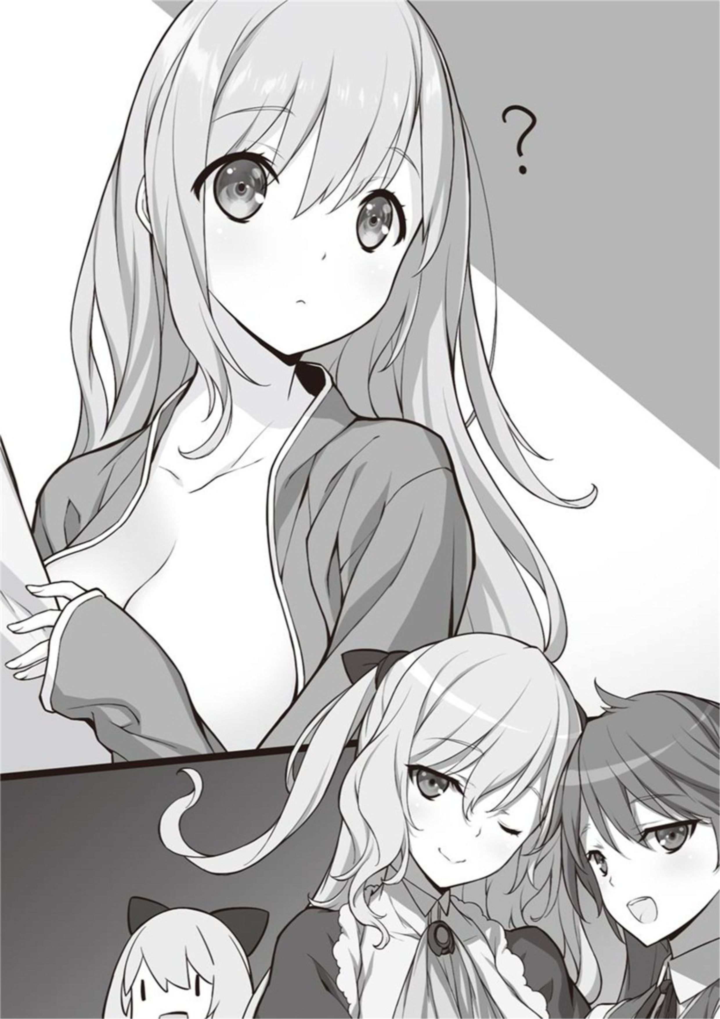 Kenja no Mago V8 Illustration - Megumi Novel
