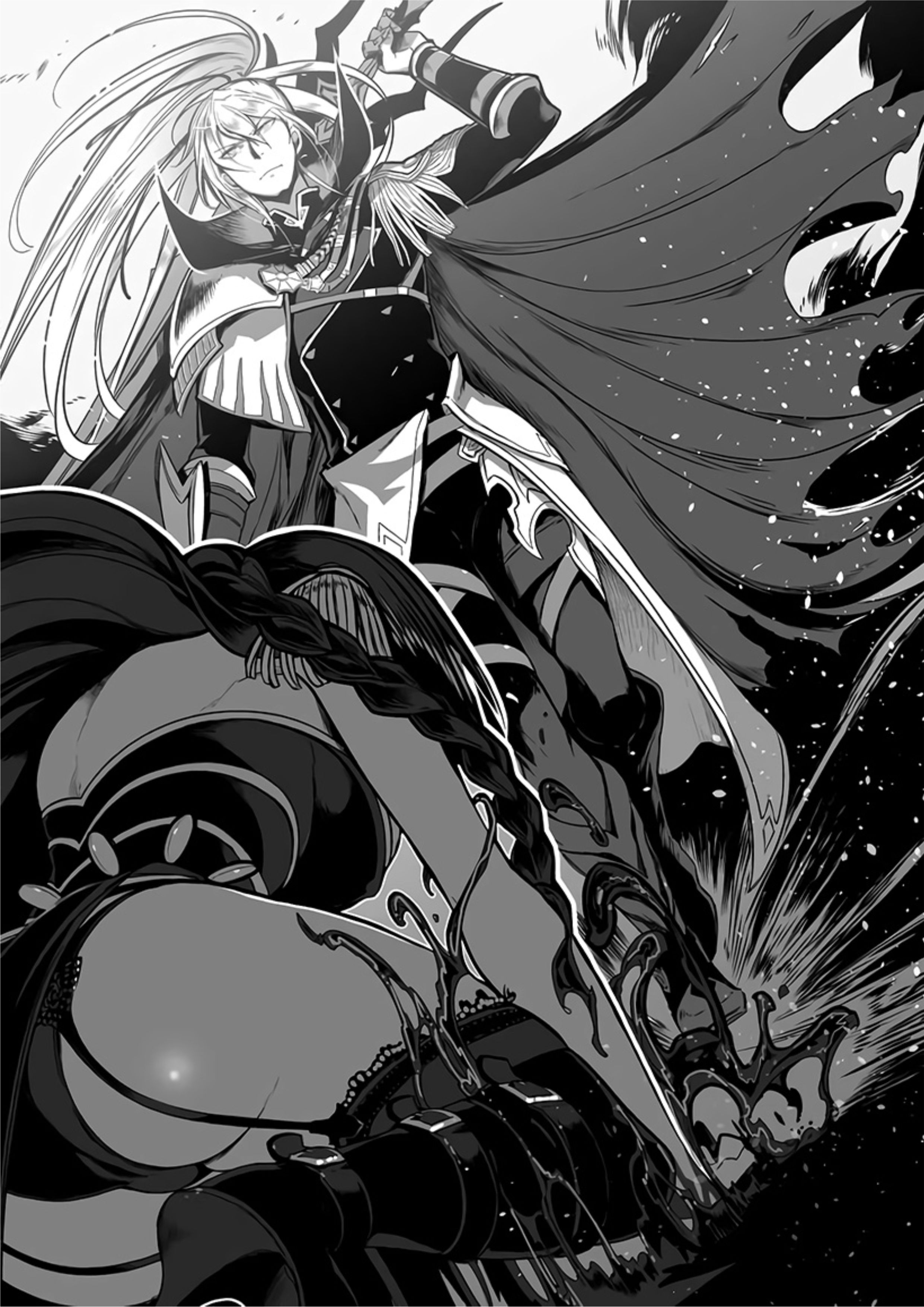 Kimi kara Uketsugu Eiyuu Keifu V1 Illustration - Megumi Novel