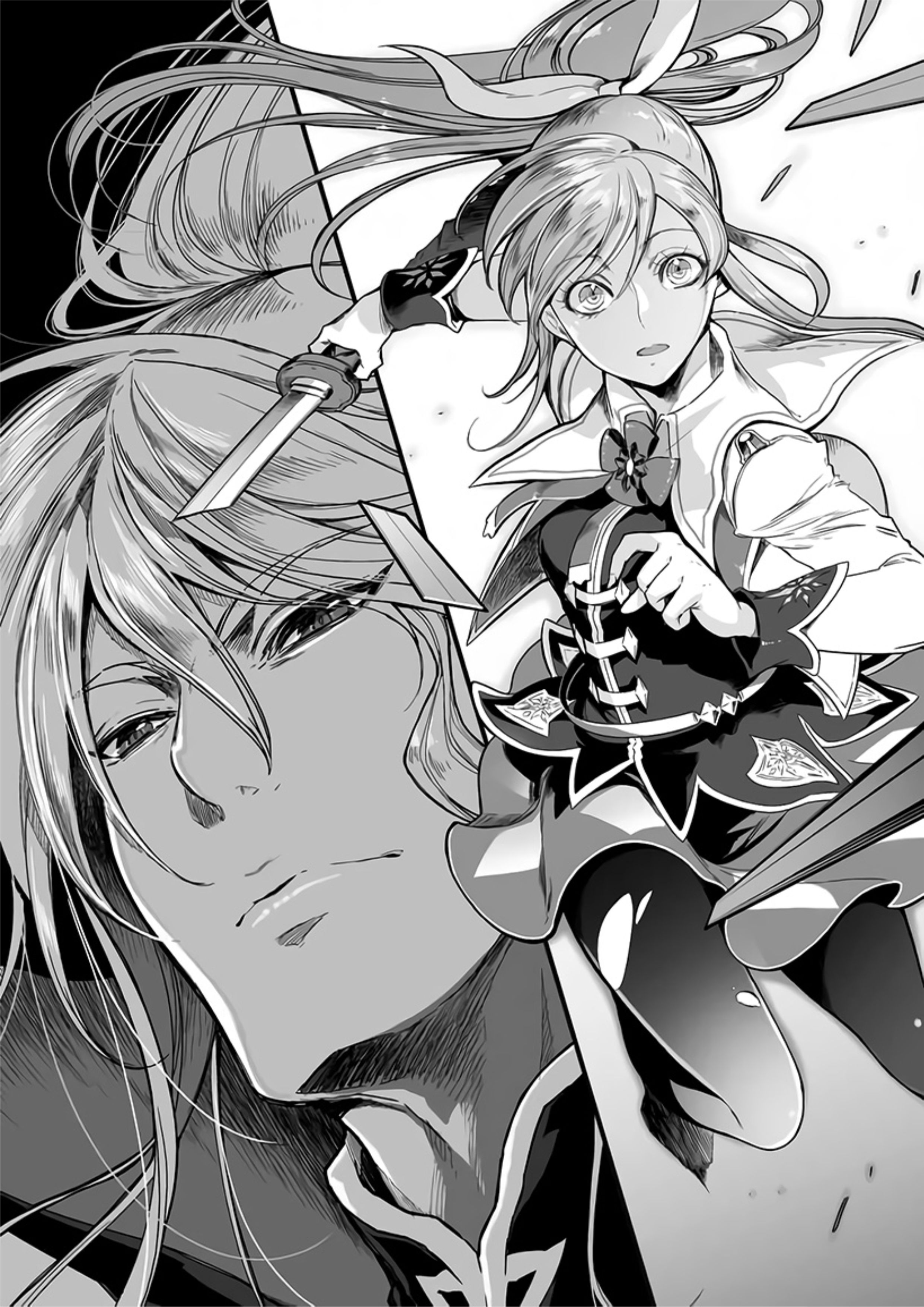 Kimi kara Uketsugu Eiyuu Keifu V1 Illustration - Megumi Novel