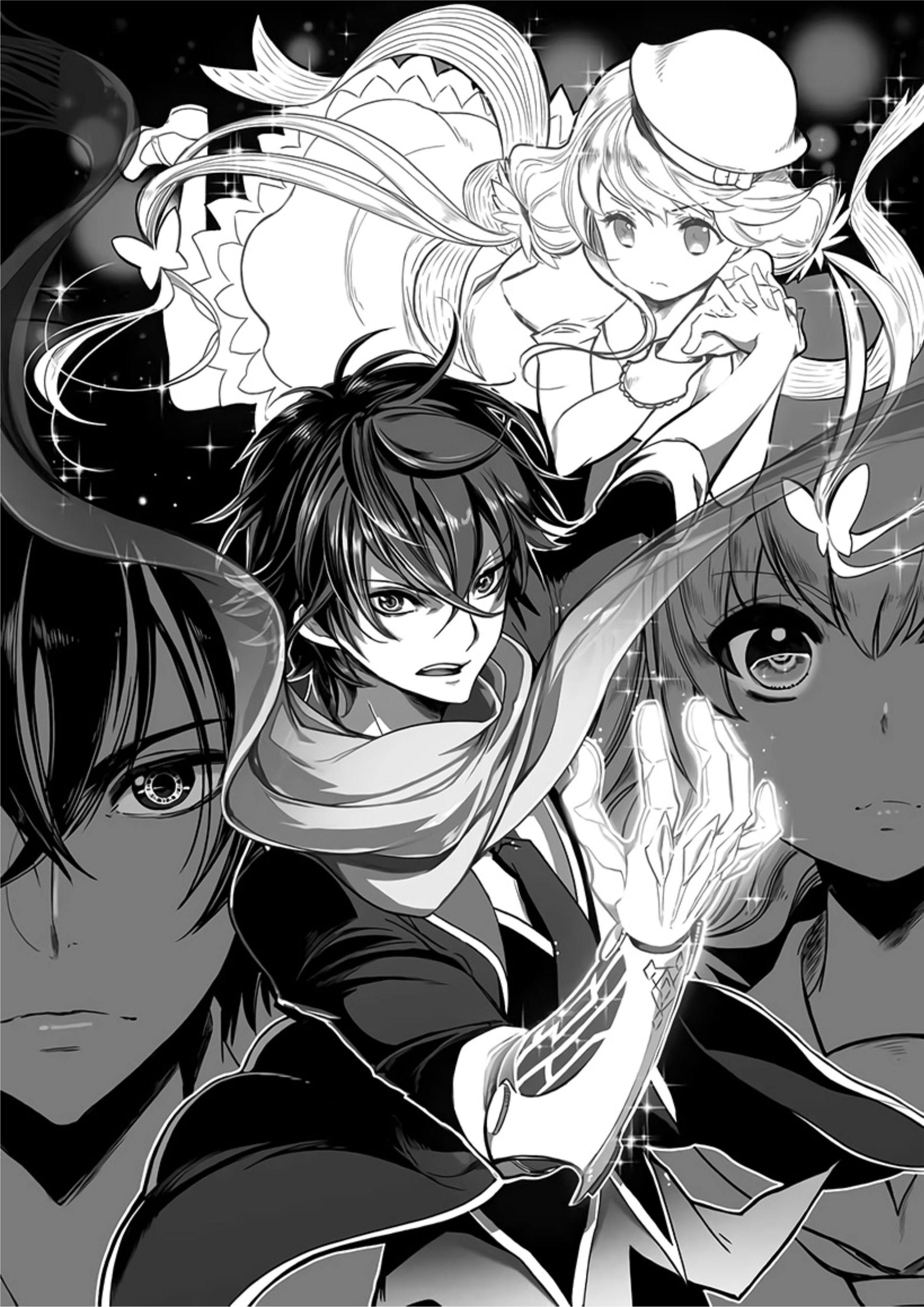 Kimi kara Uketsugu Eiyuu Keifu V1 Illustration - Megumi Novel