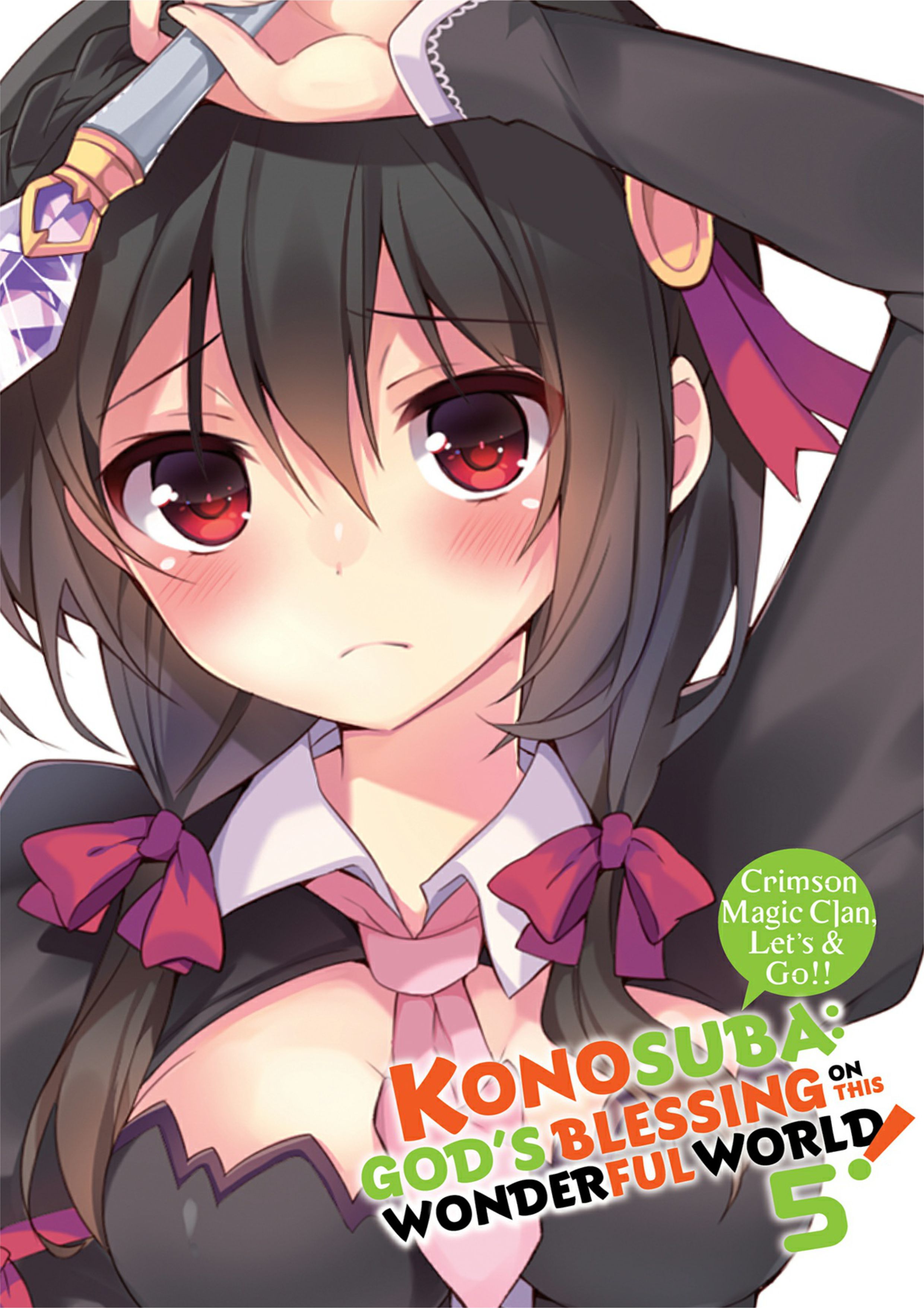 Konosuba V5 Illustration - Megumi Novel