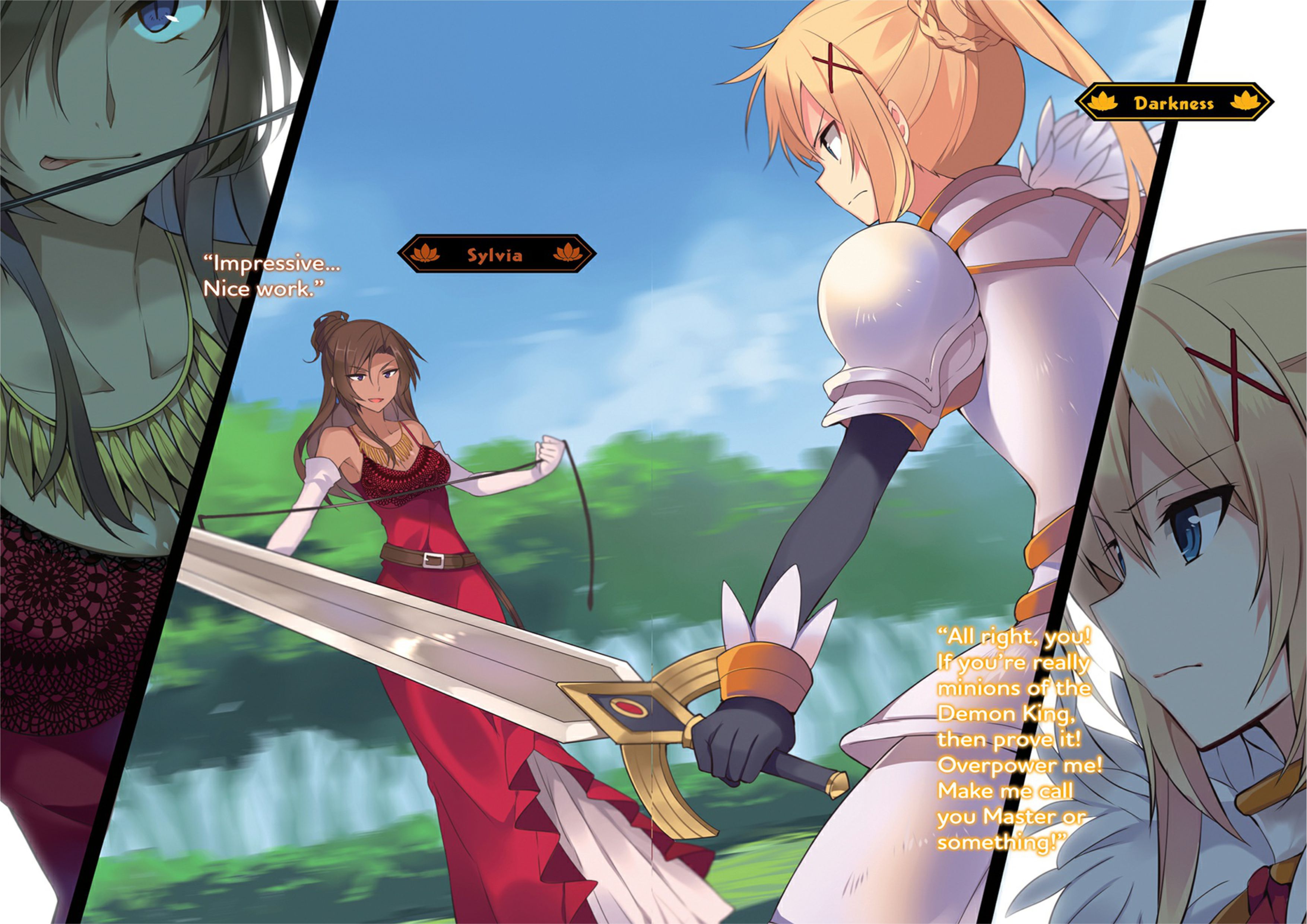 Konosuba V5 Illustration - Megumi Novel