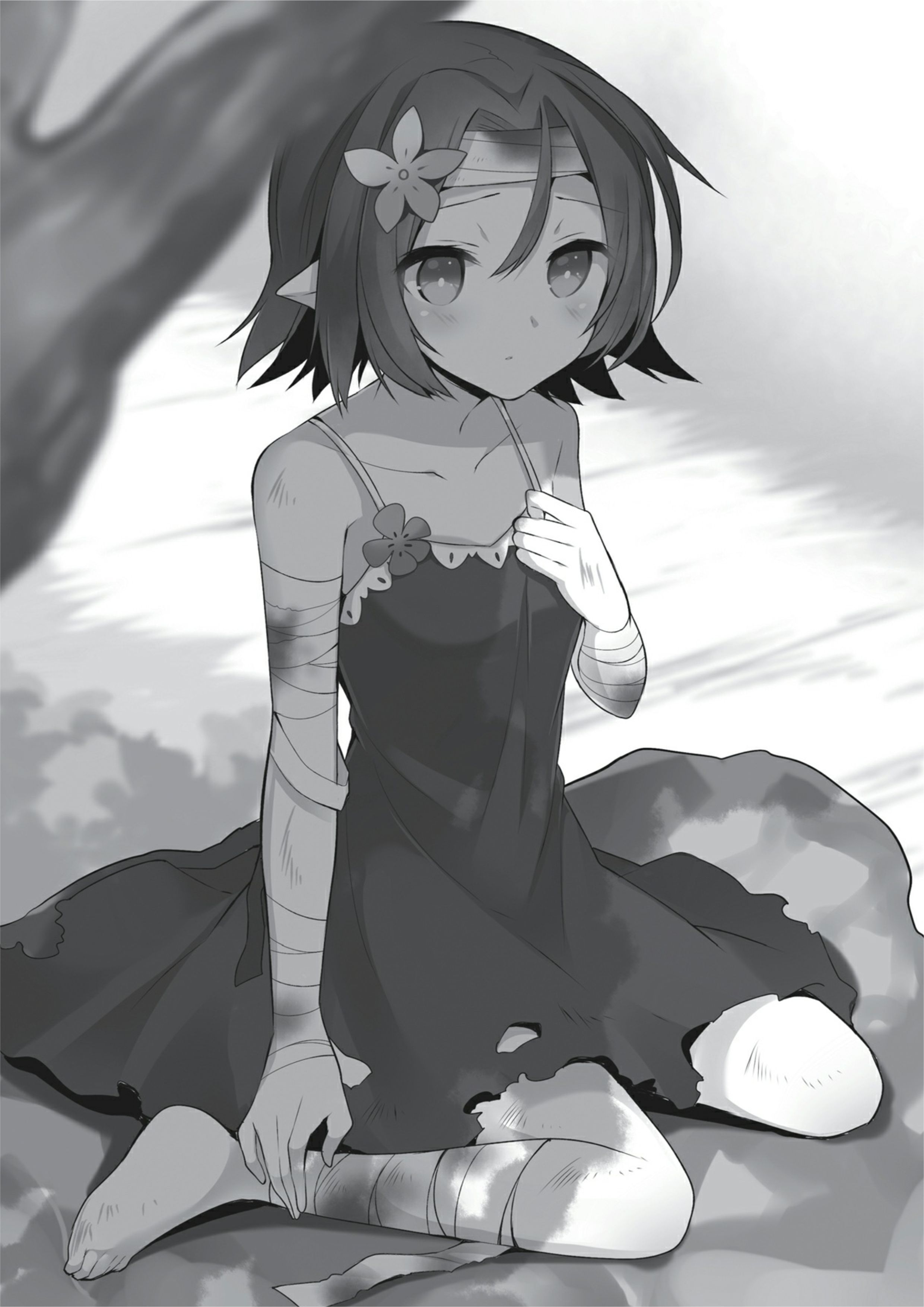 Konosuba V5 Illustration - Megumi Novel