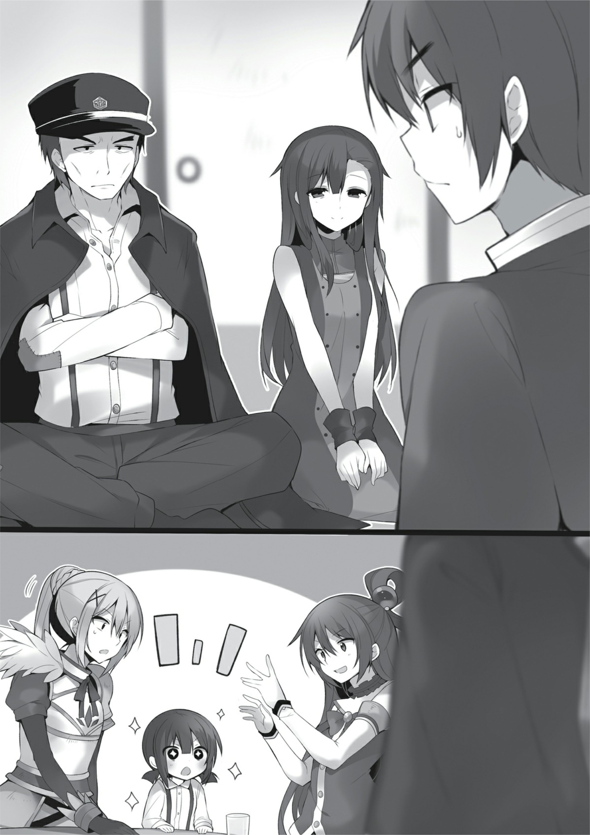 Konosuba V5 Illustration - Megumi Novel