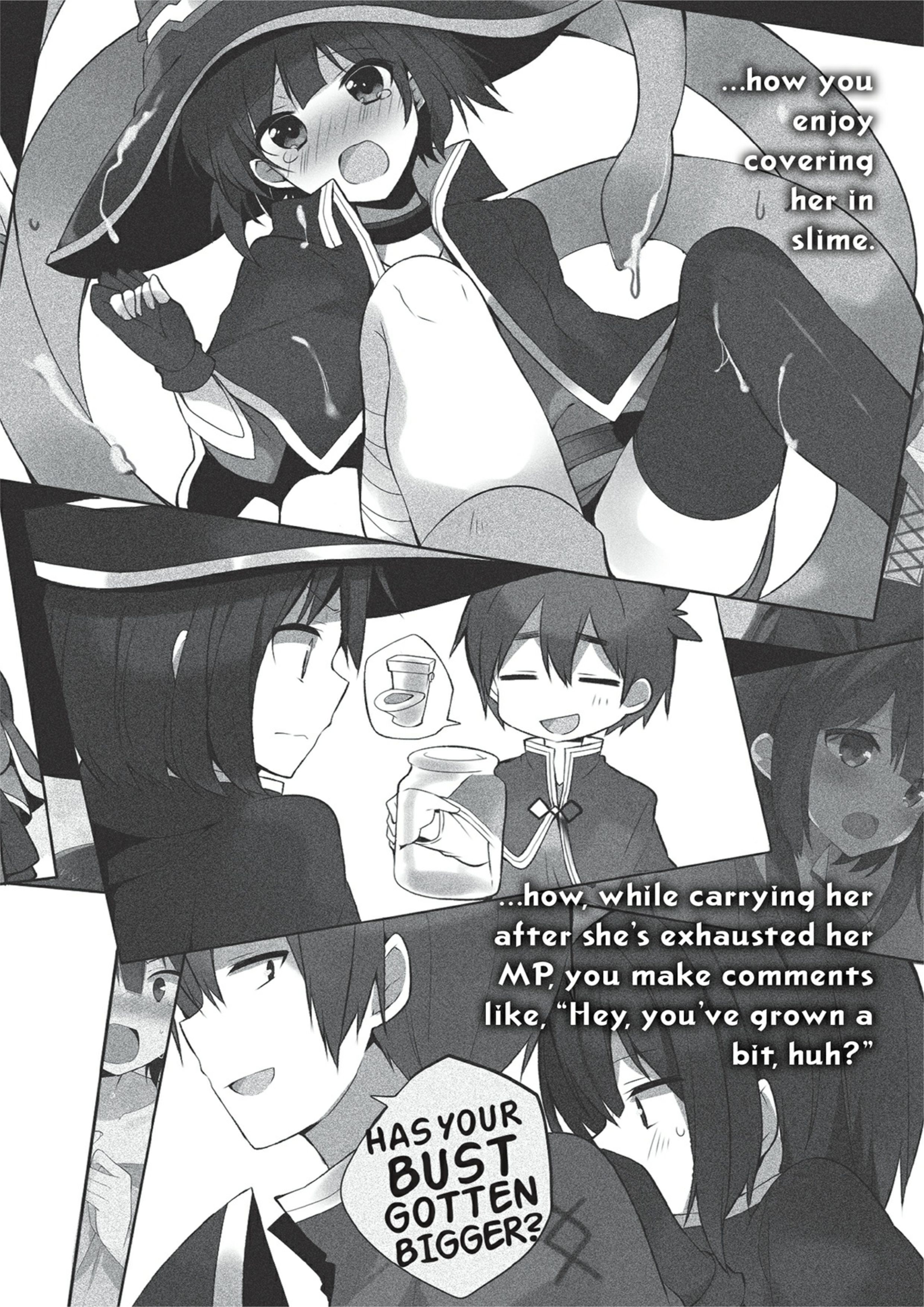 Konosuba V5 Illustration - Megumi Novel