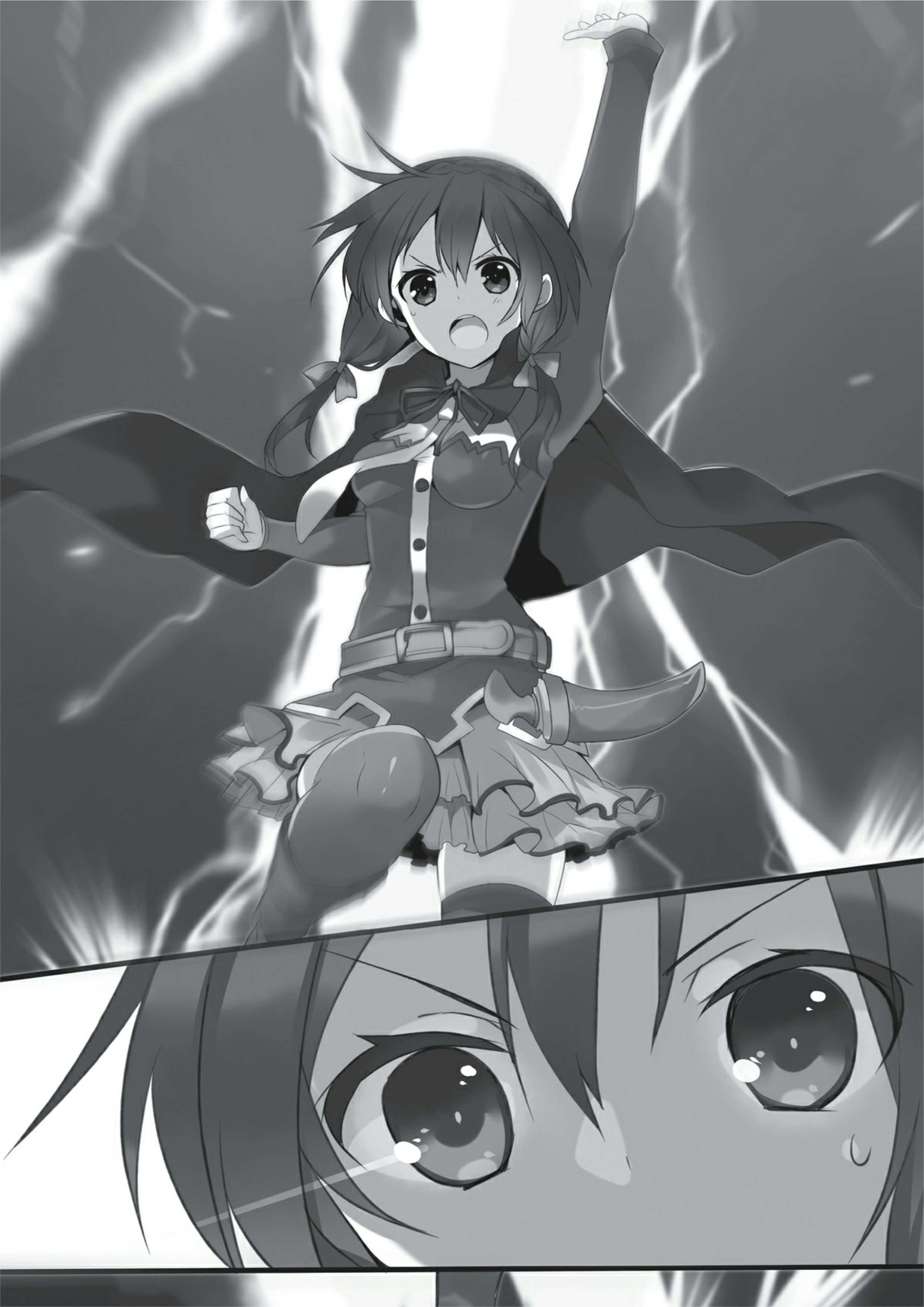 Konosuba V5 Illustration - Megumi Novel