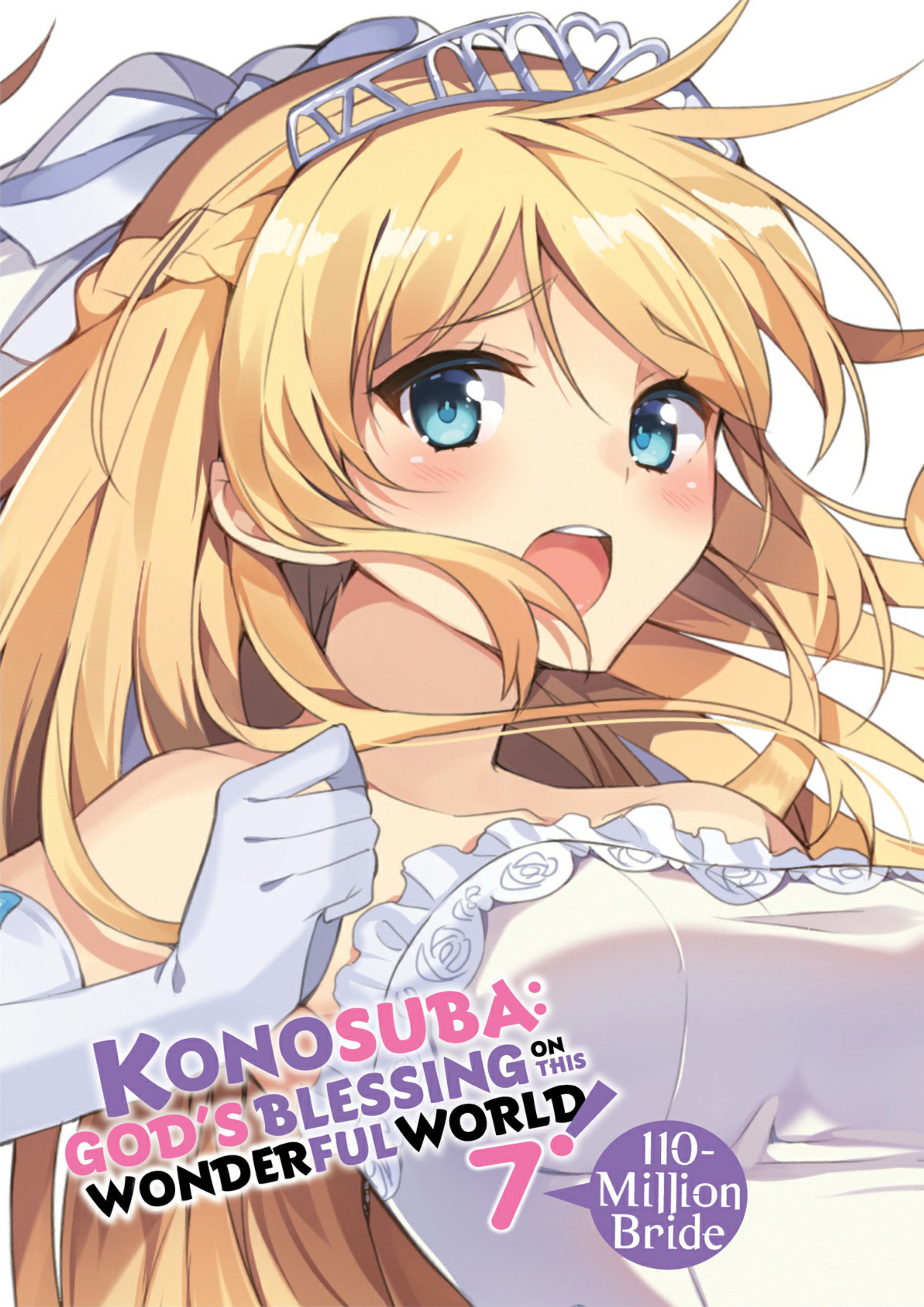 Konosuba V7 Illustration - Megumi Novel