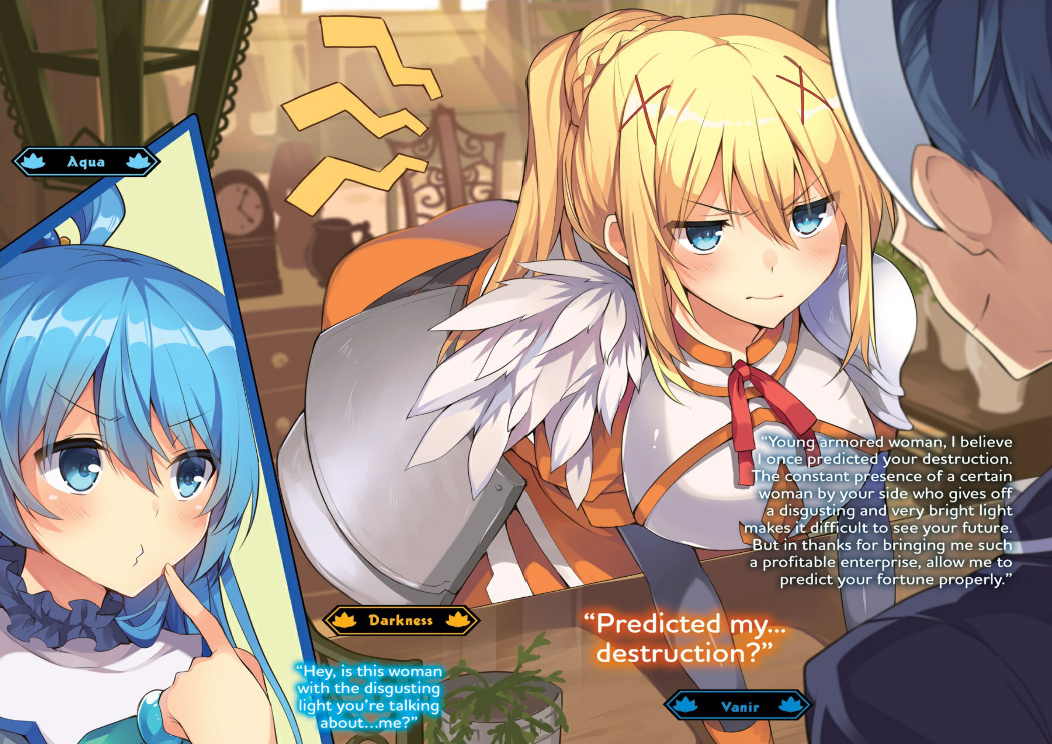 Konosuba V7 Illustration - Megumi Novel