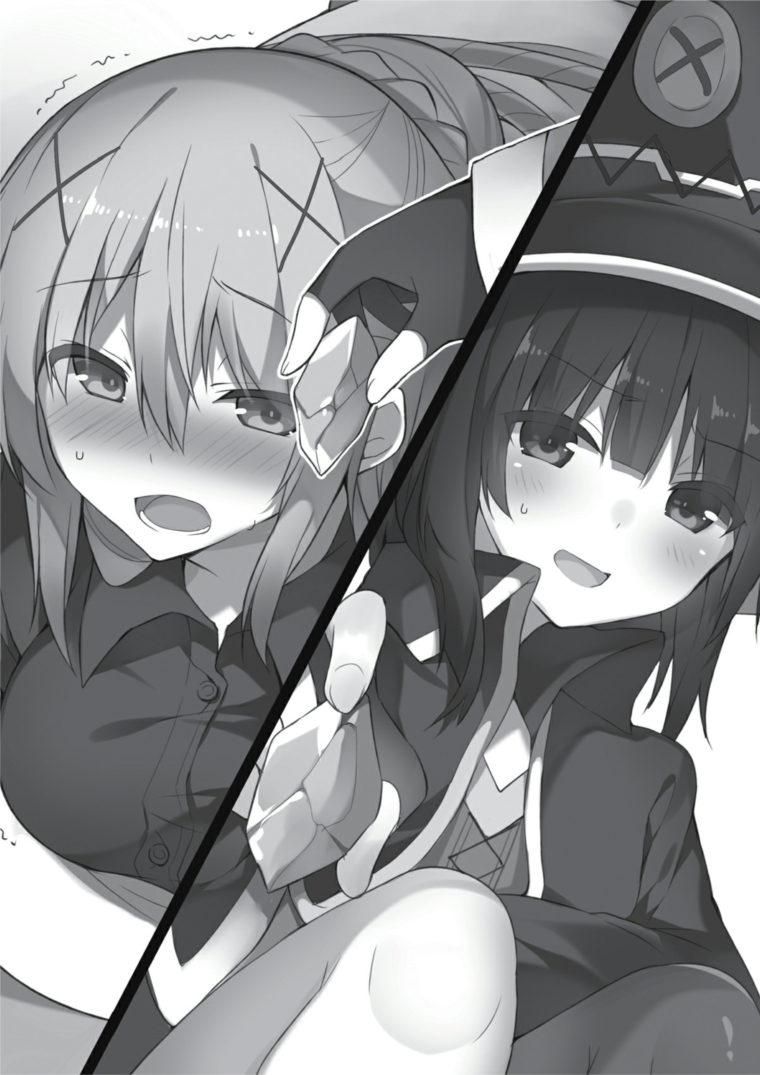 Konosuba V7 Illustration - Megumi Novel