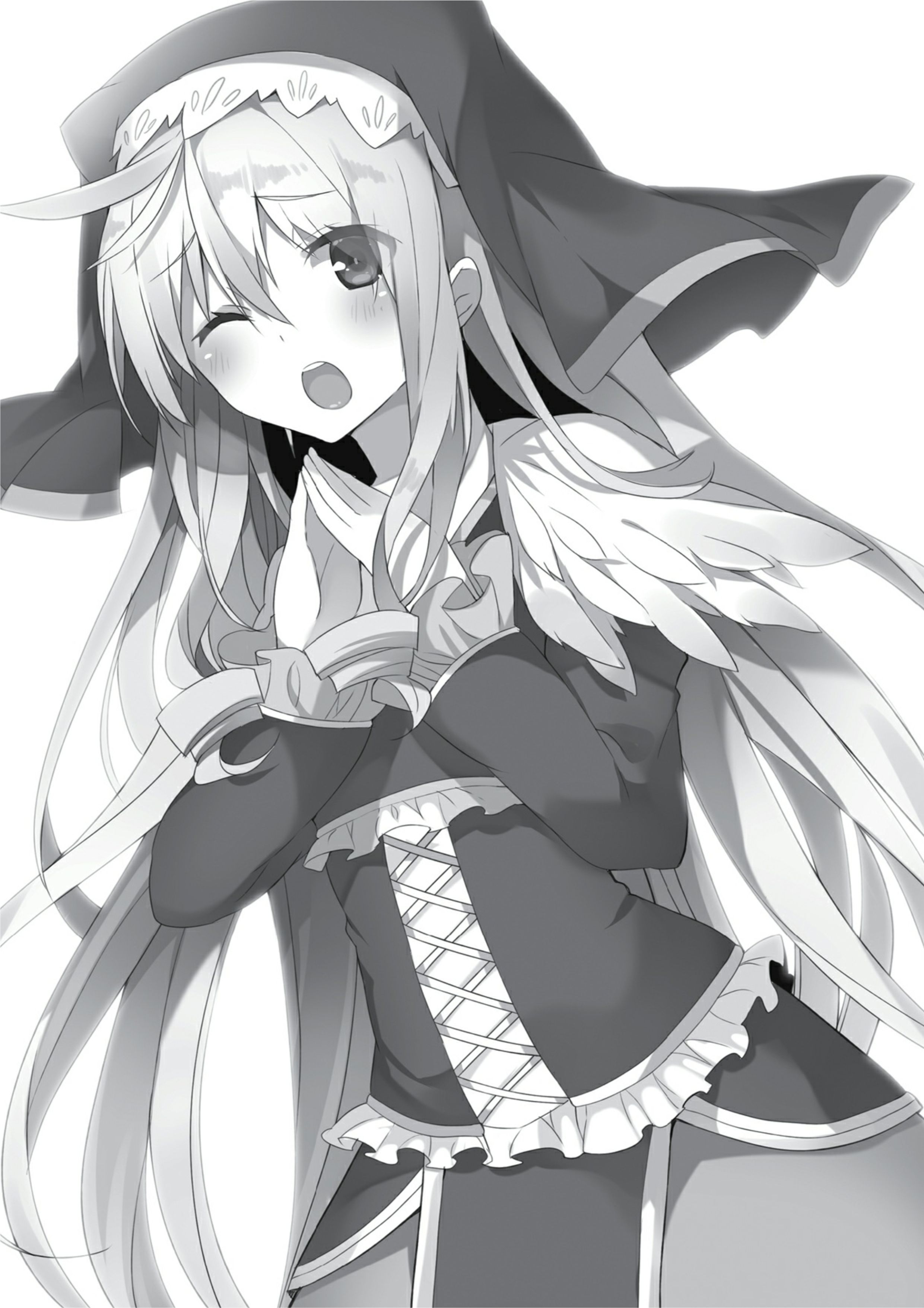 Konosuba V7 Illustration - Megumi Novel