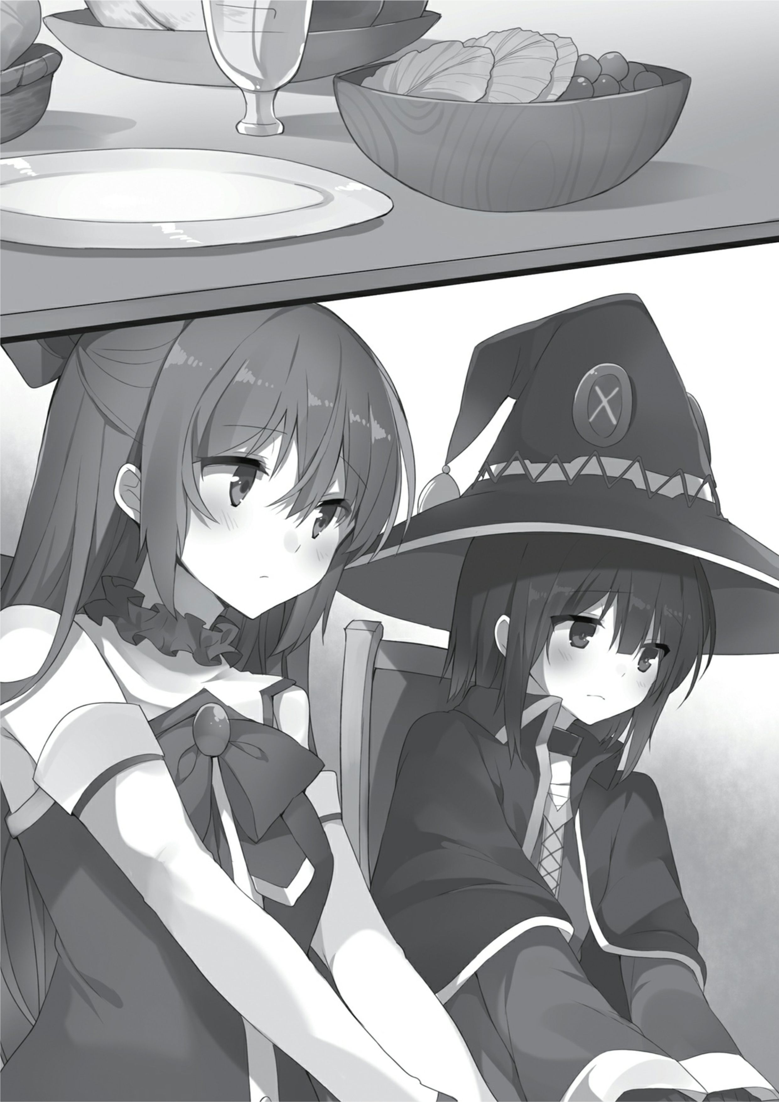 Konosuba V7 Illustration - Megumi Novel