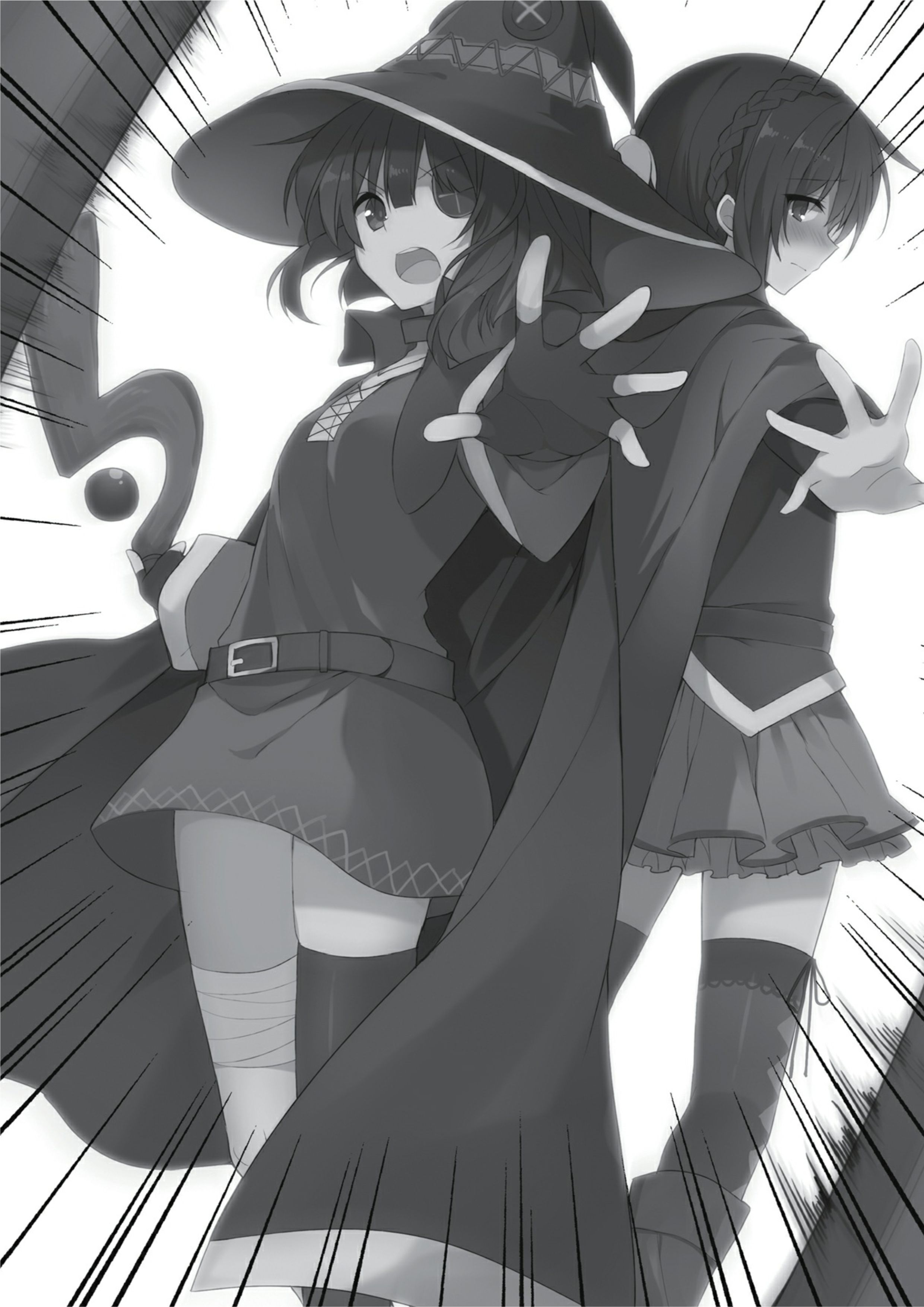 Konosuba V7 Illustration - Megumi Novel