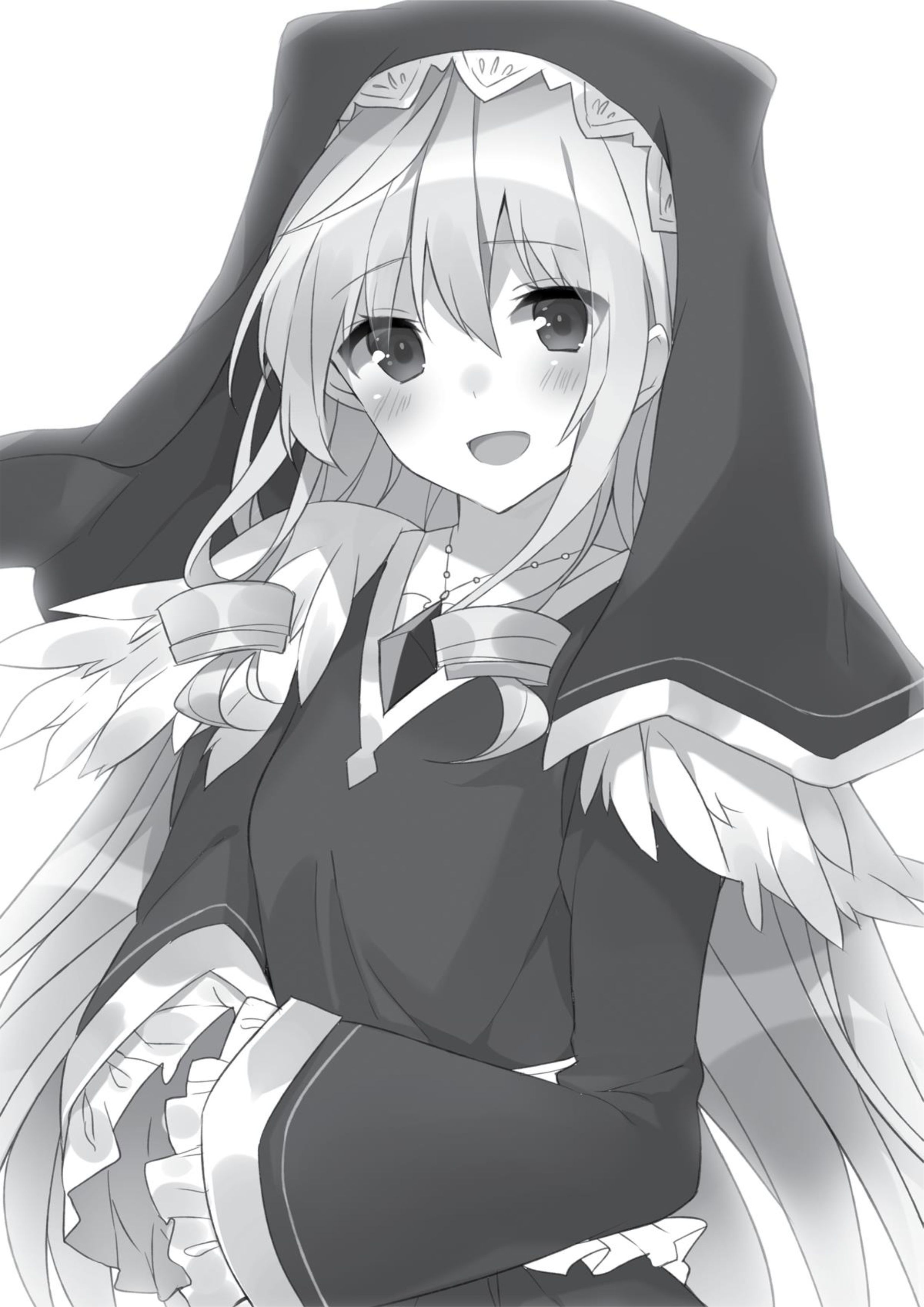 Konosuba V8 Illustration - Megumi Novel