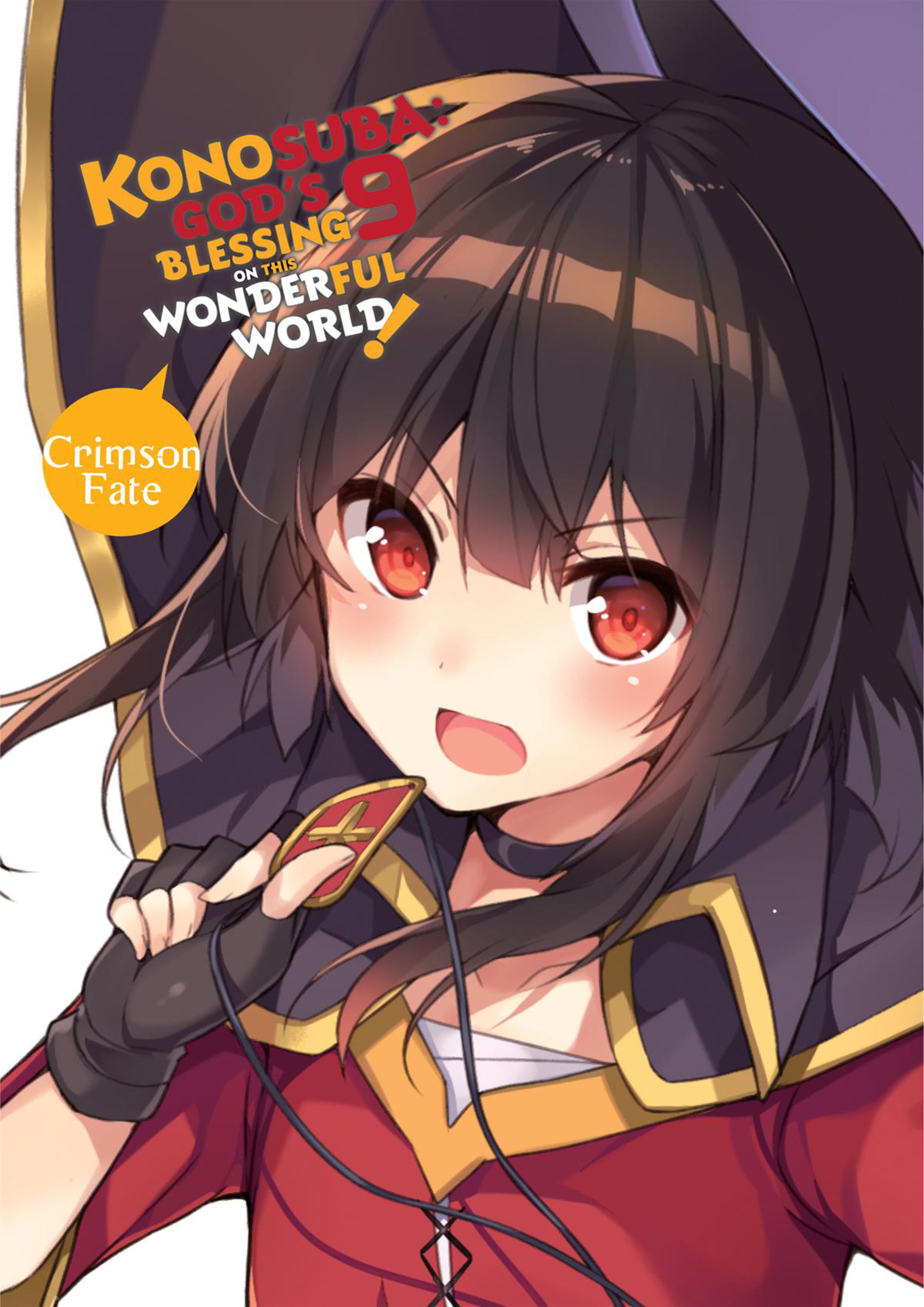 Konosuba V9 Illustration - Megumi Novel