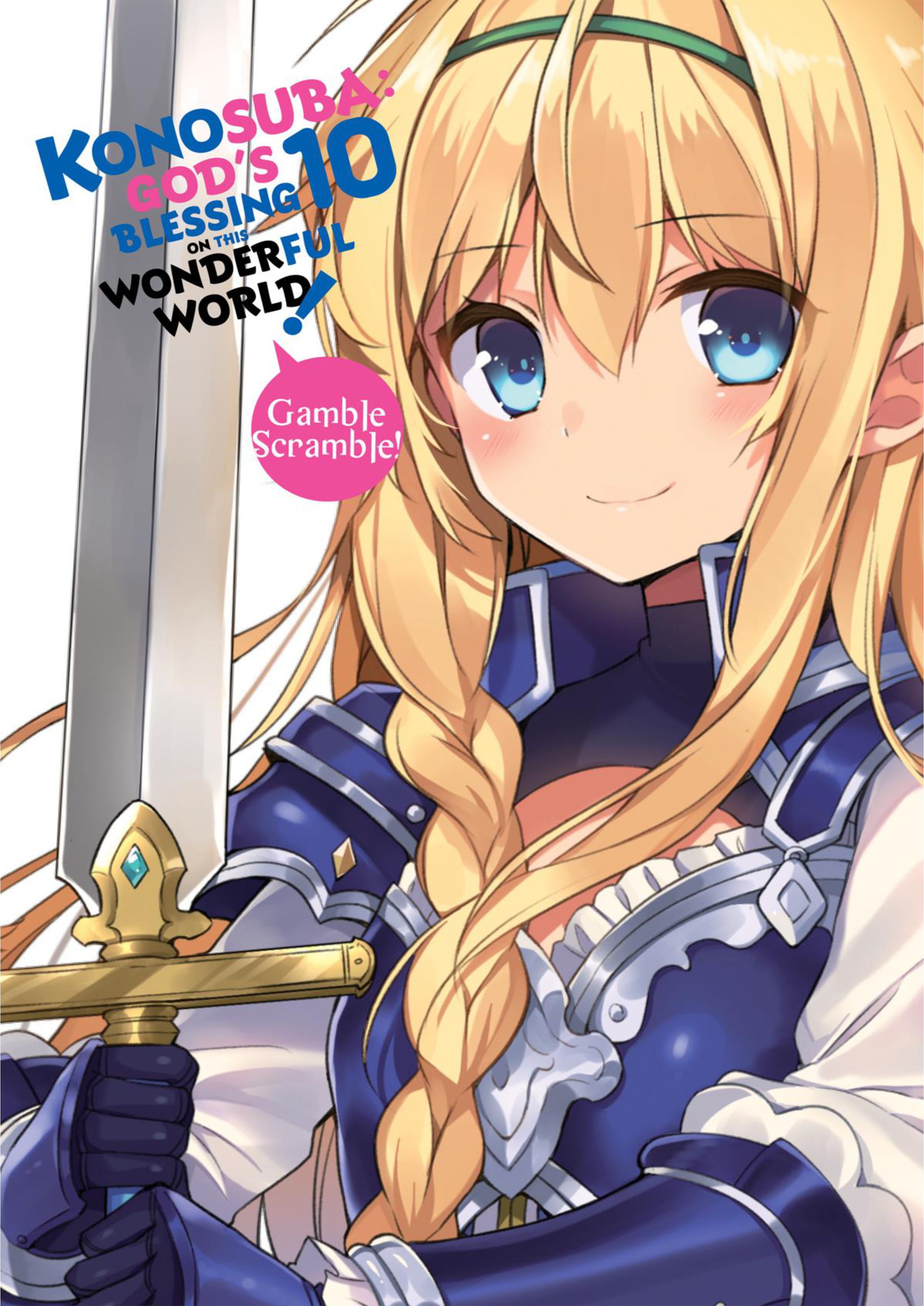 Konosuba V10 Illustration - Megumi Novel