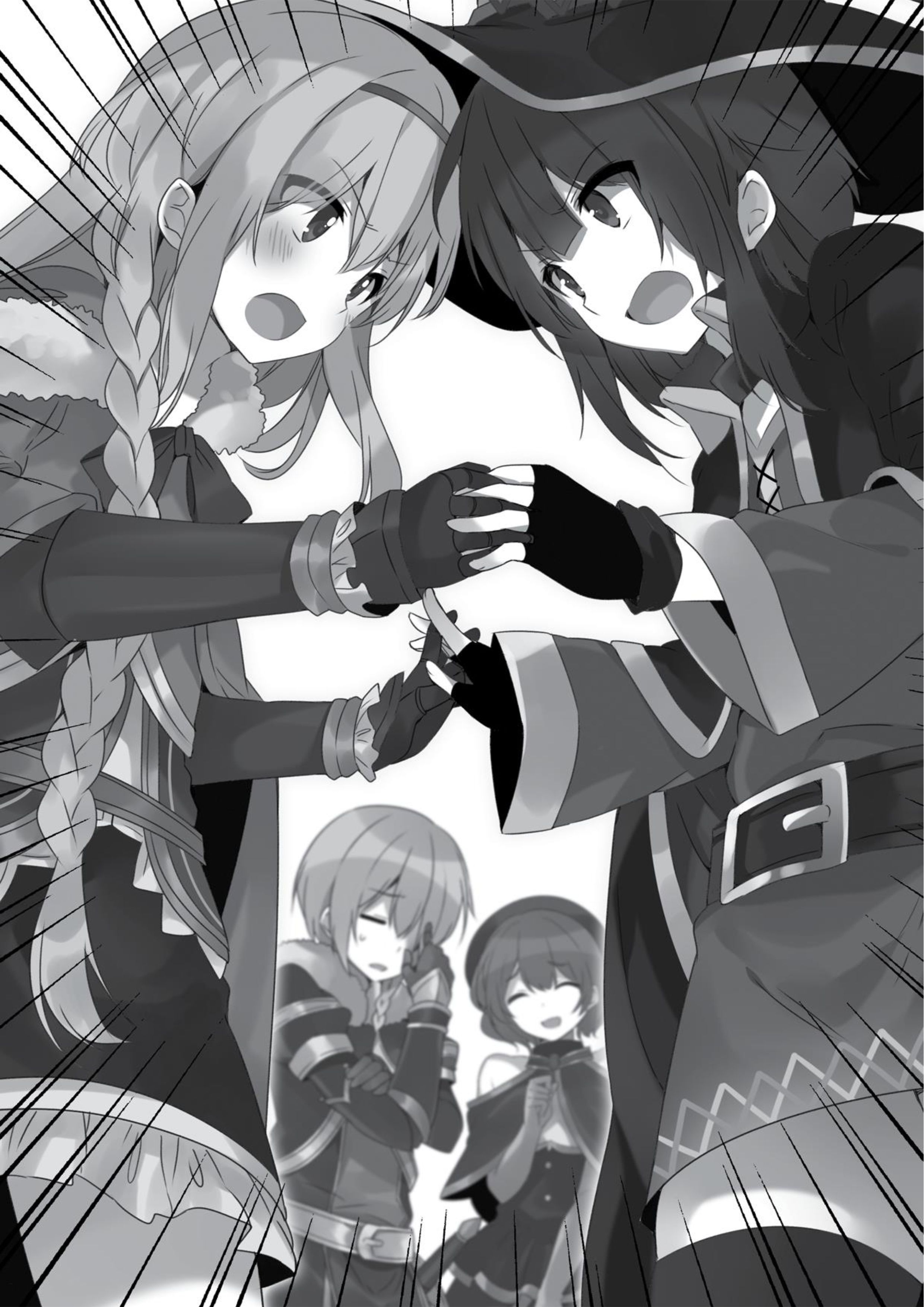 Konosuba V10 Illustration - Megumi Novel