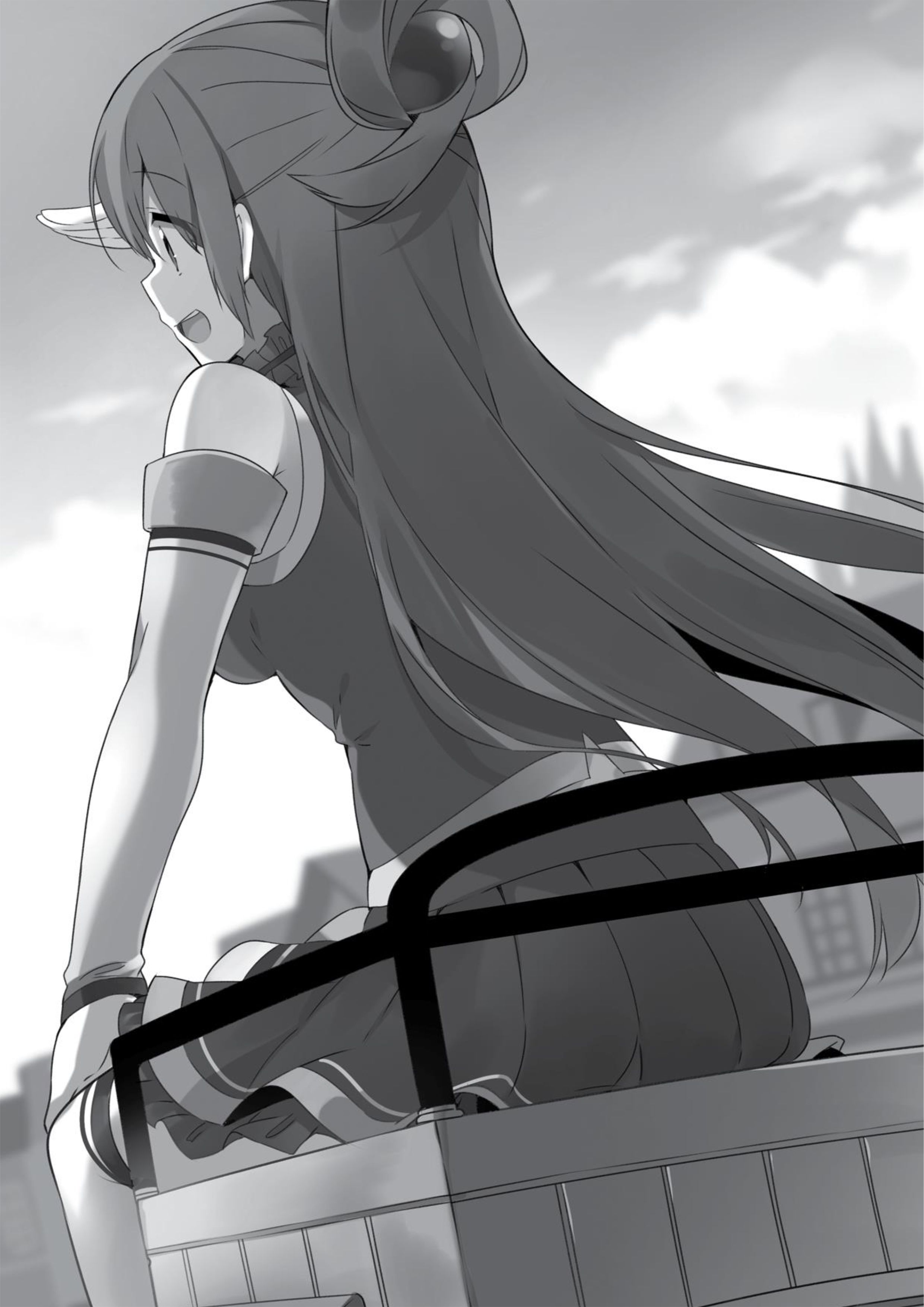 Konosuba V10 Illustration - Megumi Novel