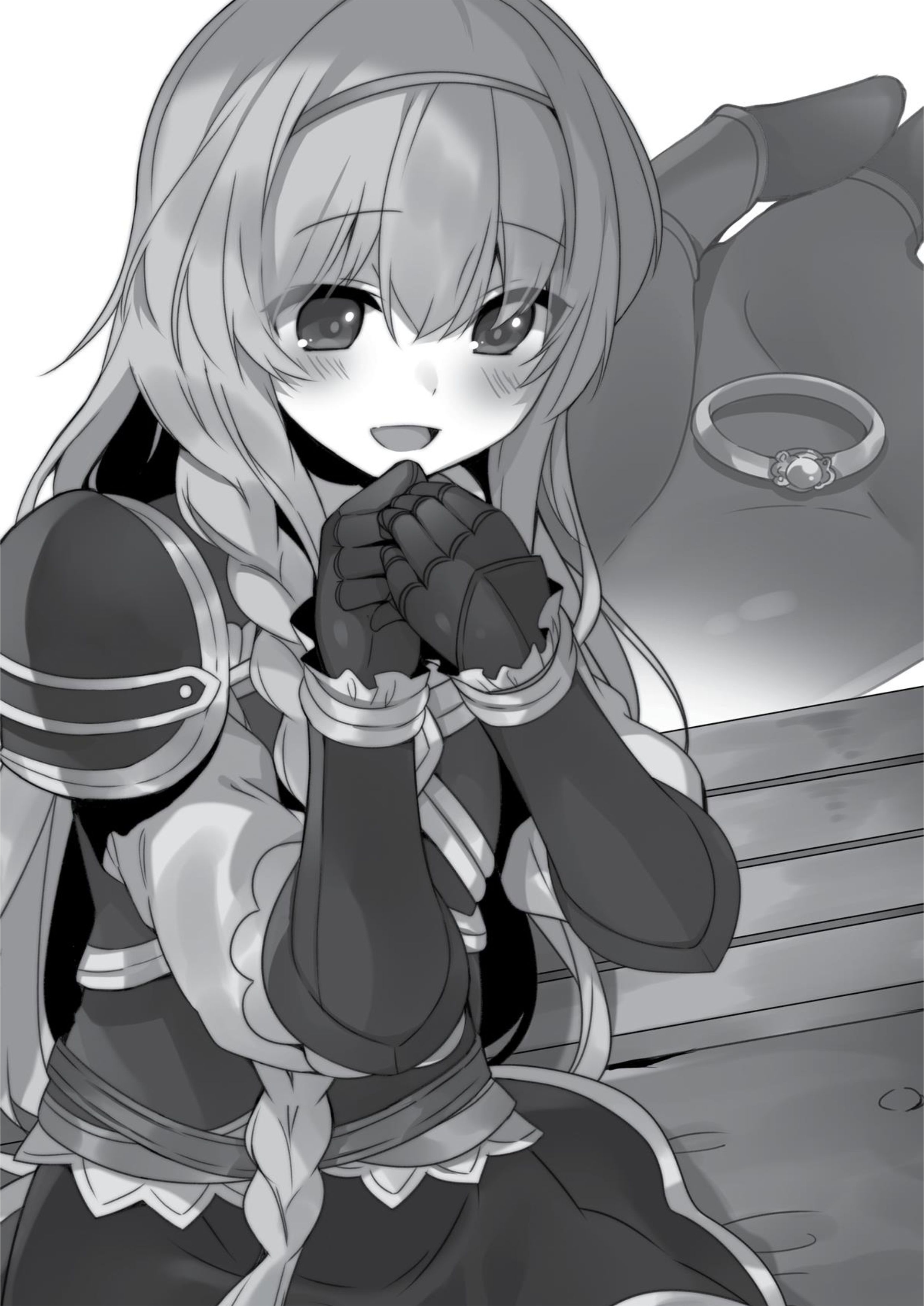 Konosuba V10 Illustration - Megumi Novel