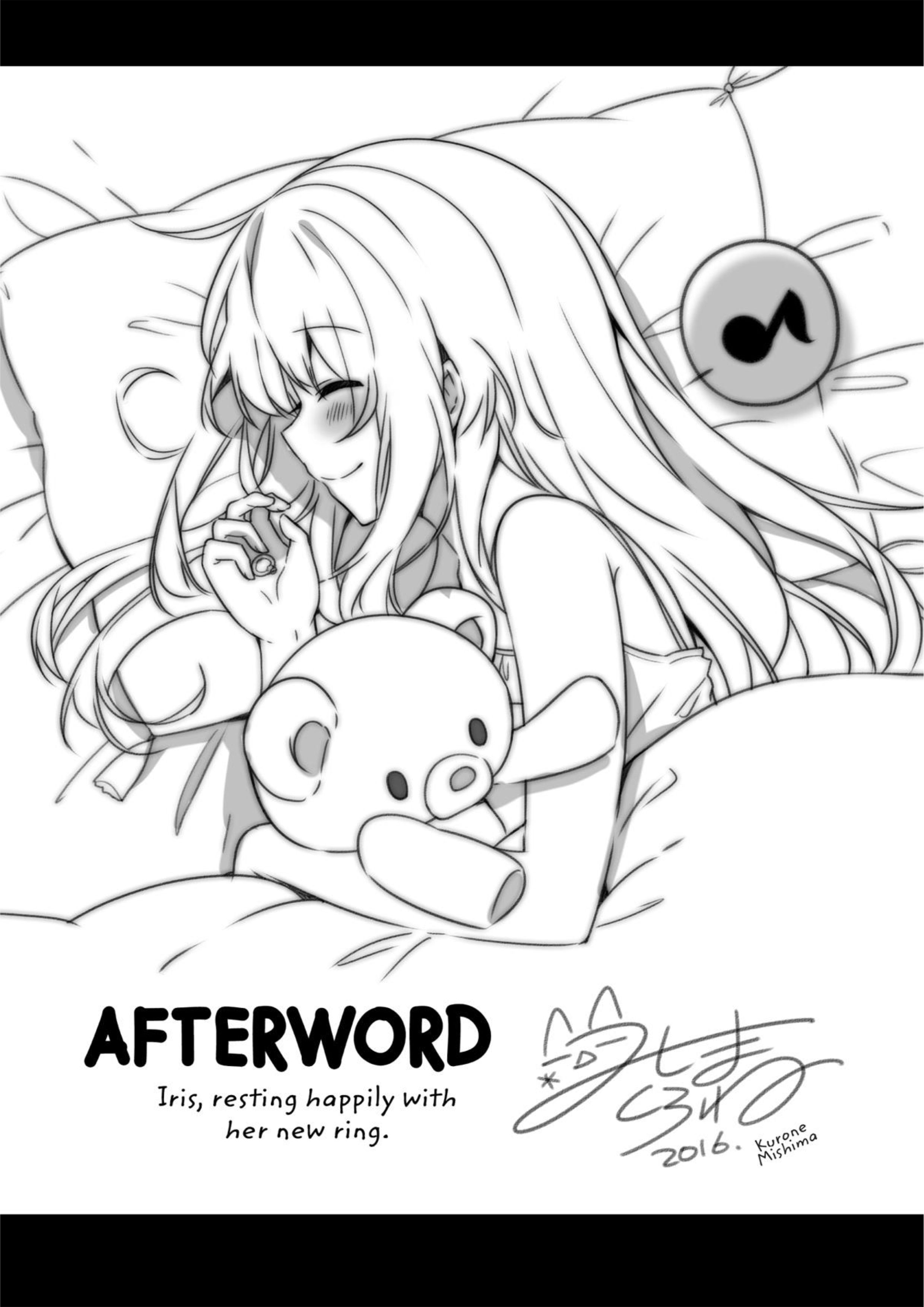 Konosuba V10 Illustration - Megumi Novel
