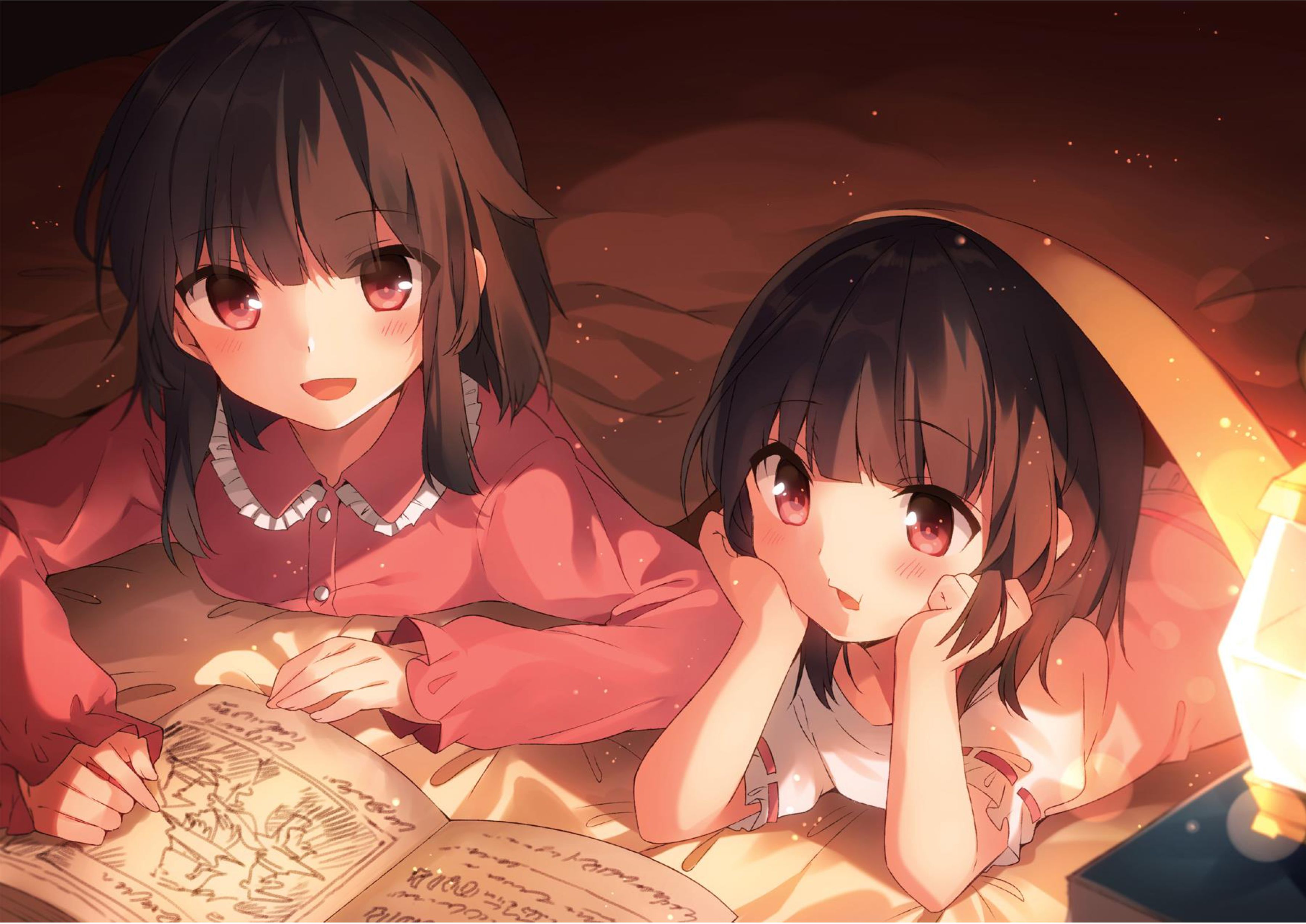 Konosuba V11 Illustration - Megumi Novel