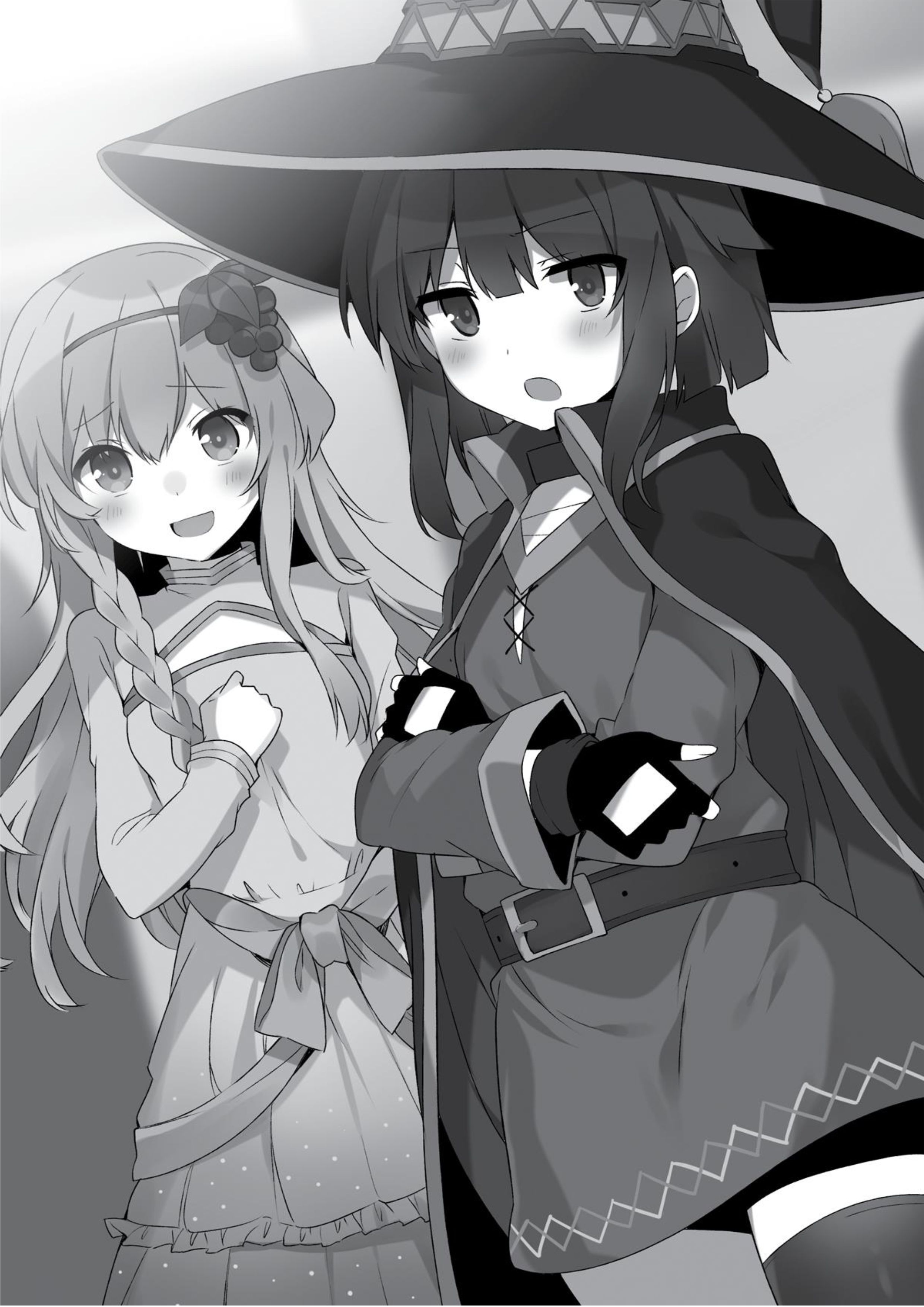 Konosuba V11 Illustration - Megumi Novel