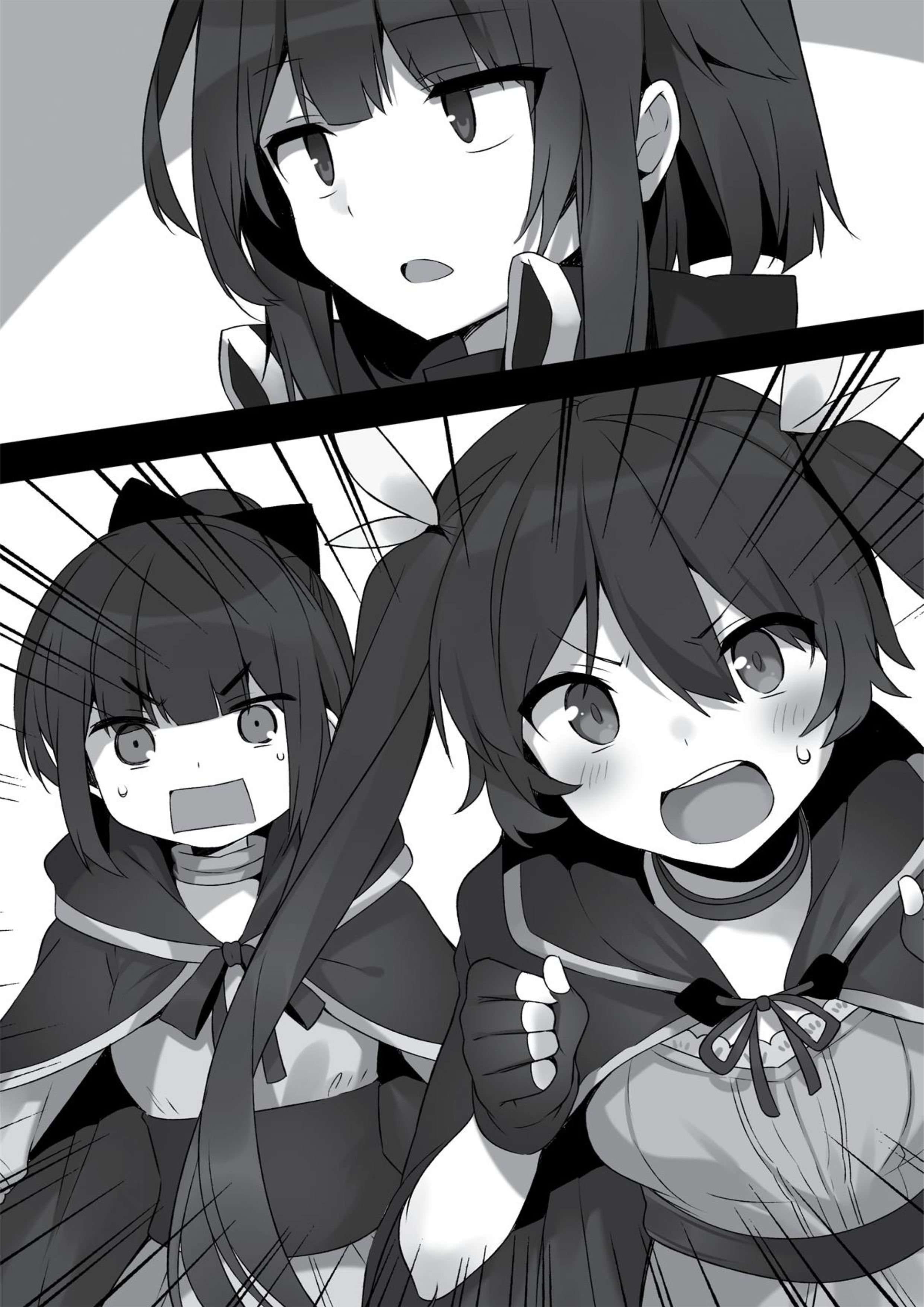 Konosuba V11 Illustration - Megumi Novel