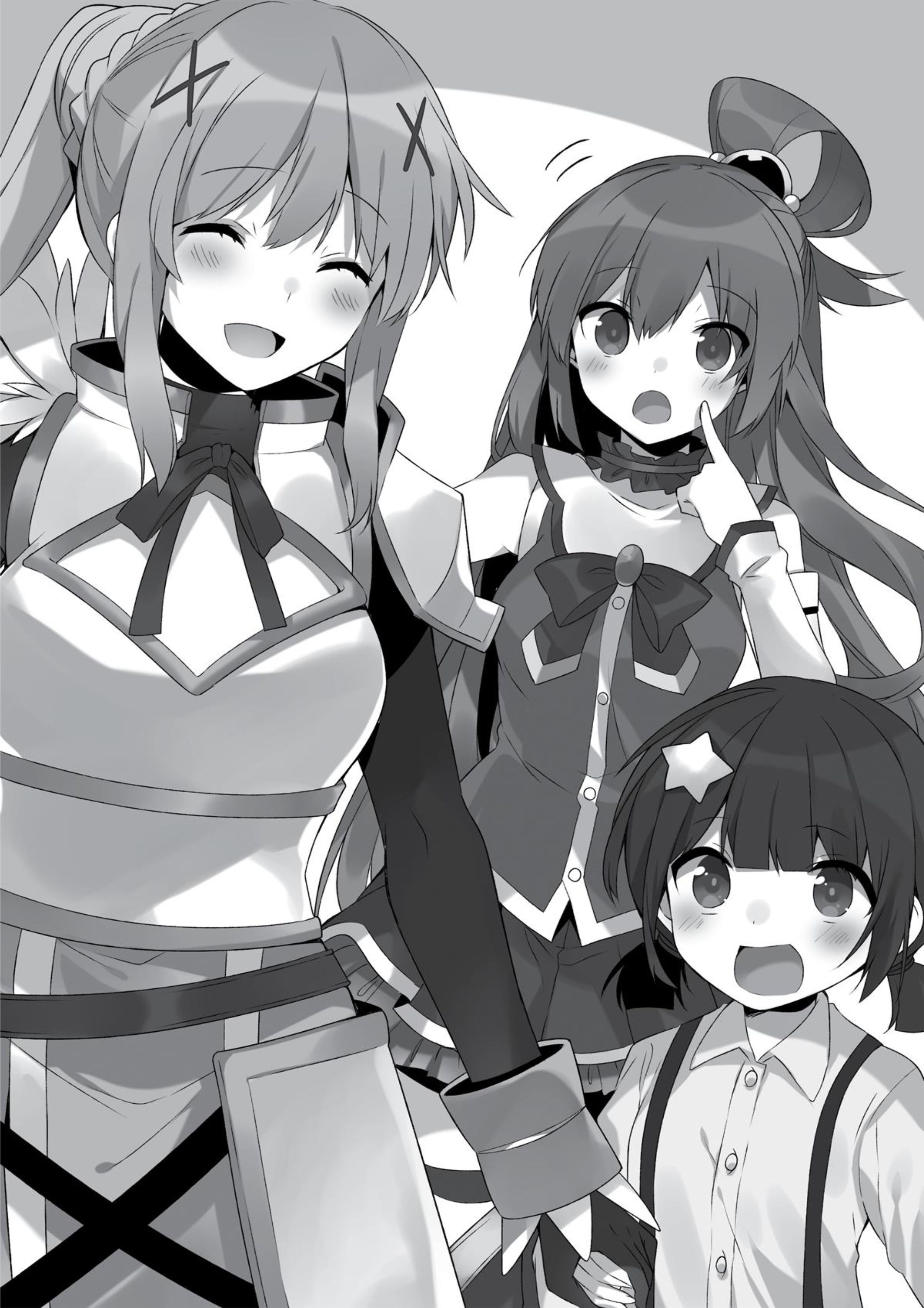 Konosuba V11 Illustration - Megumi Novel