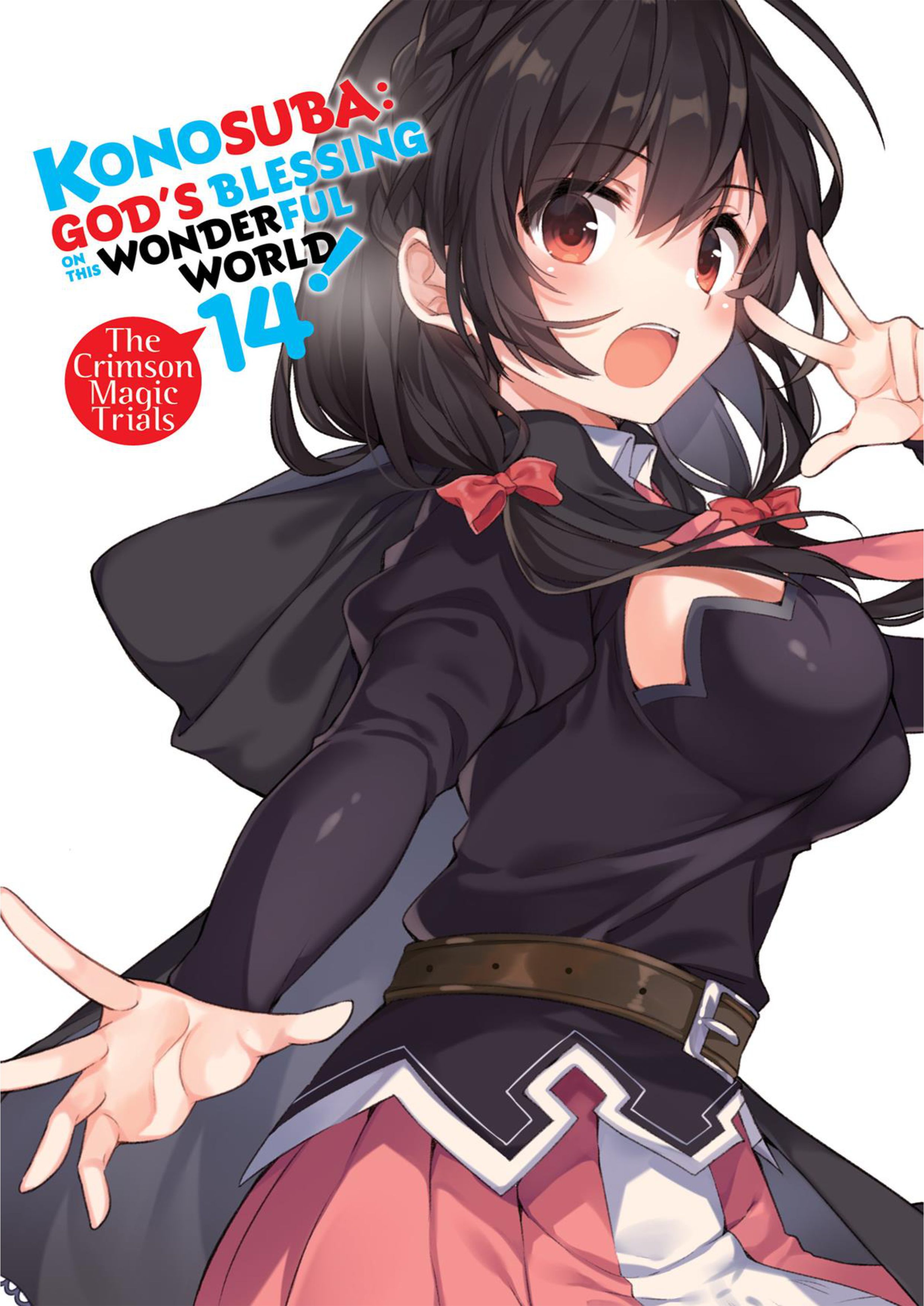 Konosuba V14 Illustration - Megumi Novel