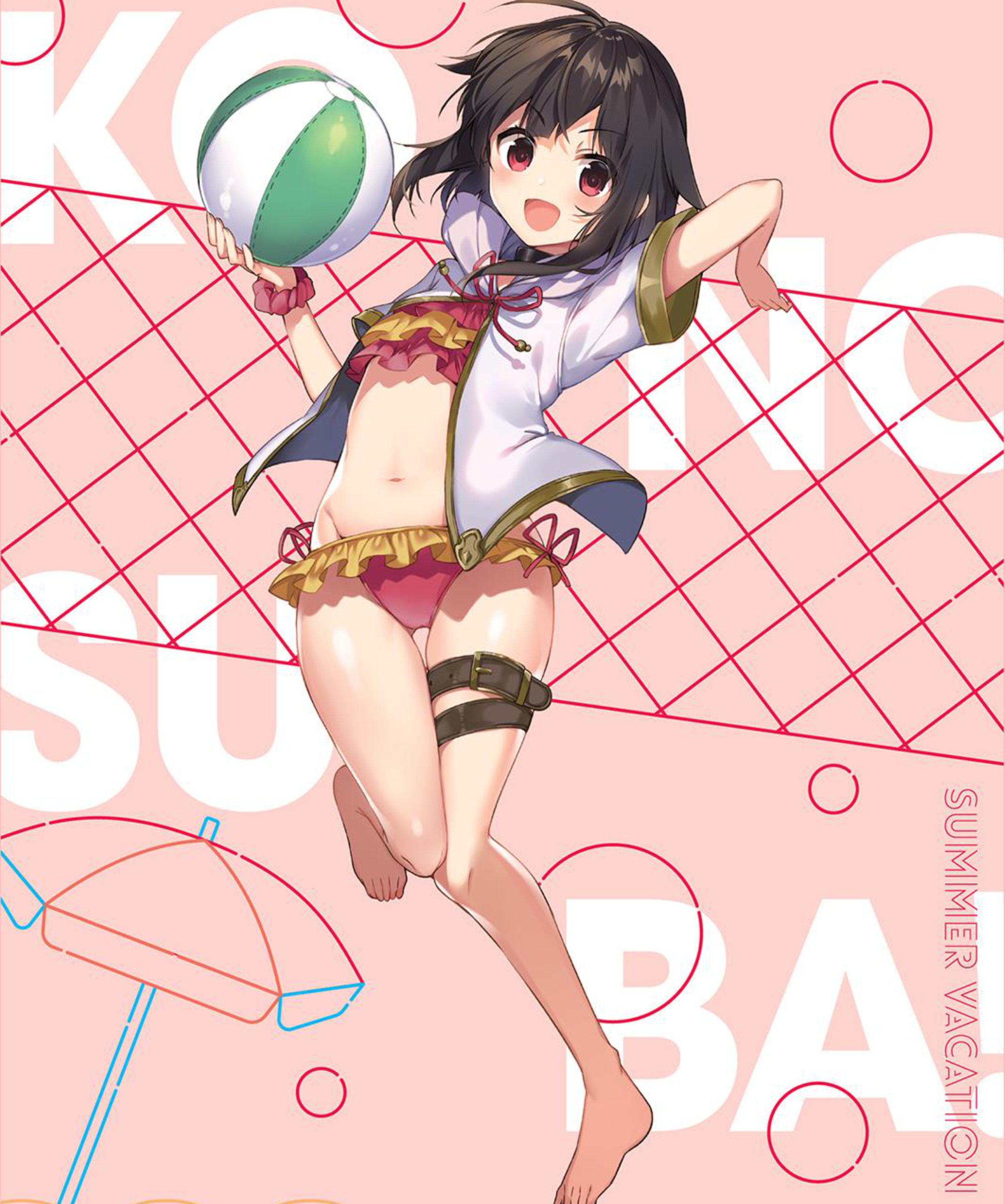 Konosuba V14 Illustration - Megumi Novel