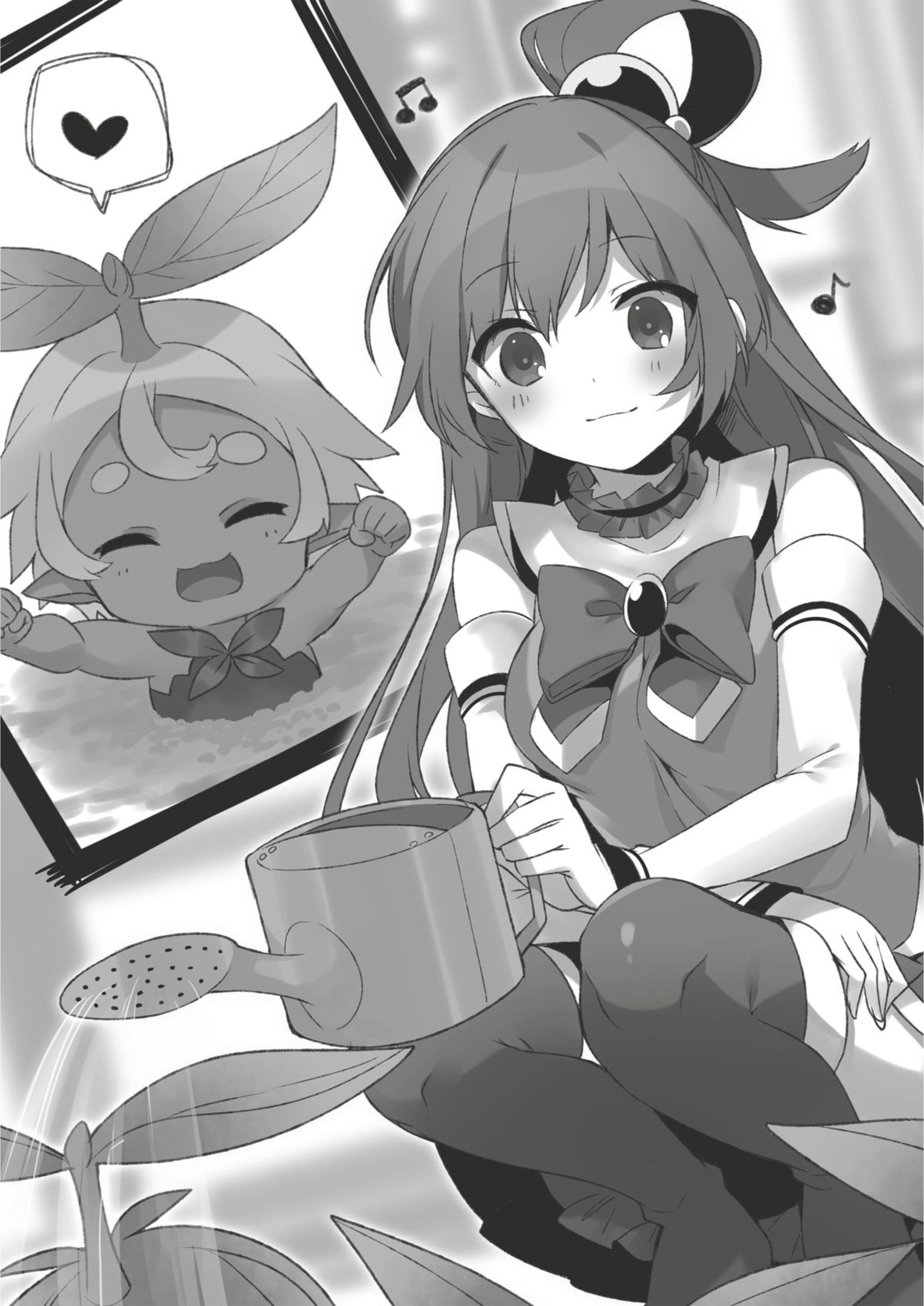 Konosuba V14 Illustration - Megumi Novel