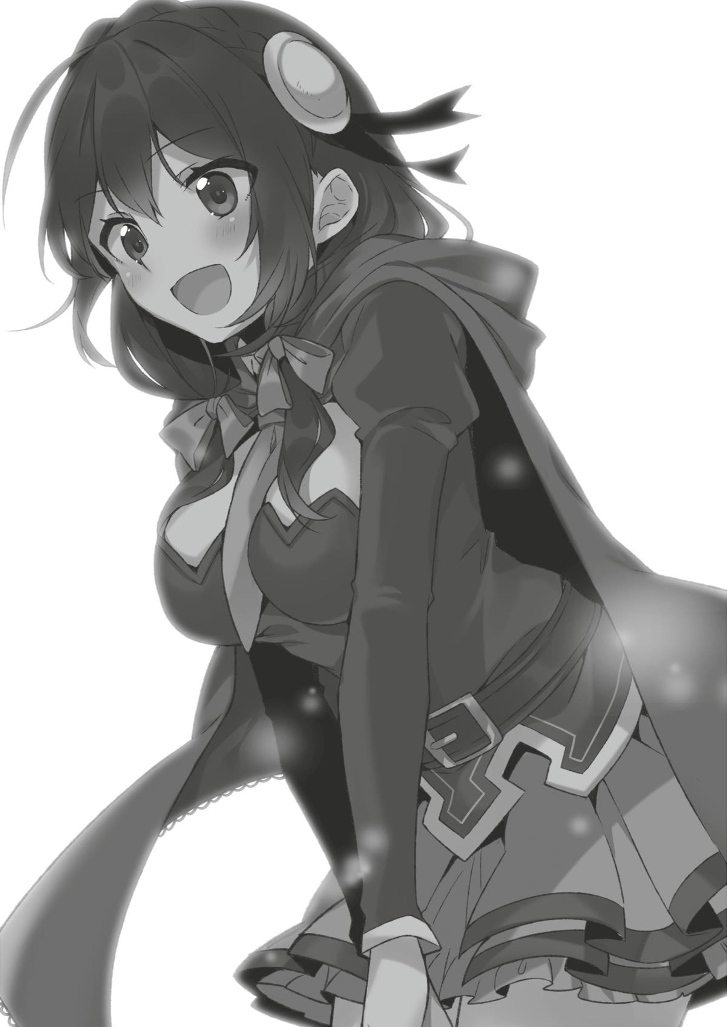 Konosuba V14 Illustration - Megumi Novel