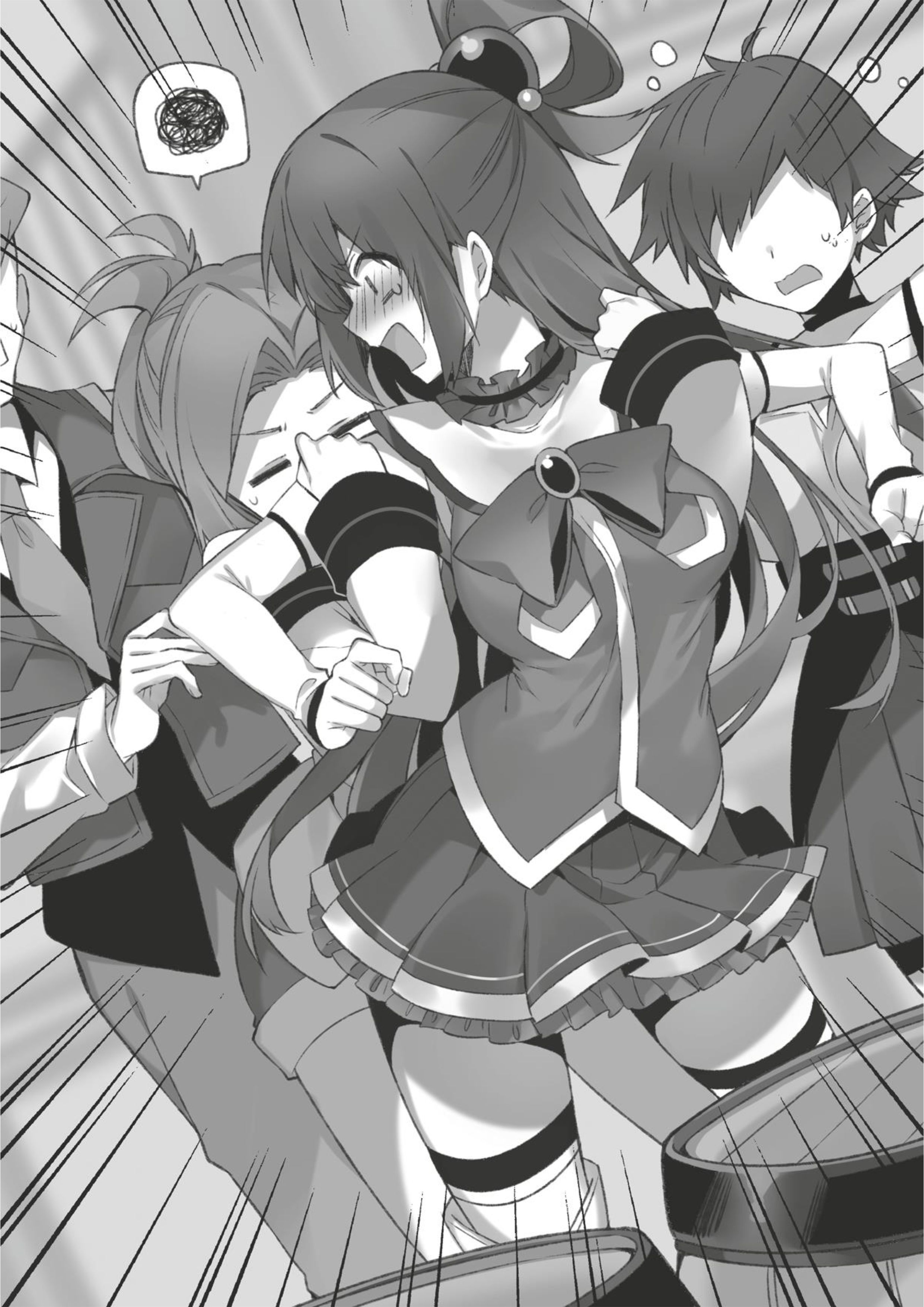 Konosuba V14 Illustration - Megumi Novel