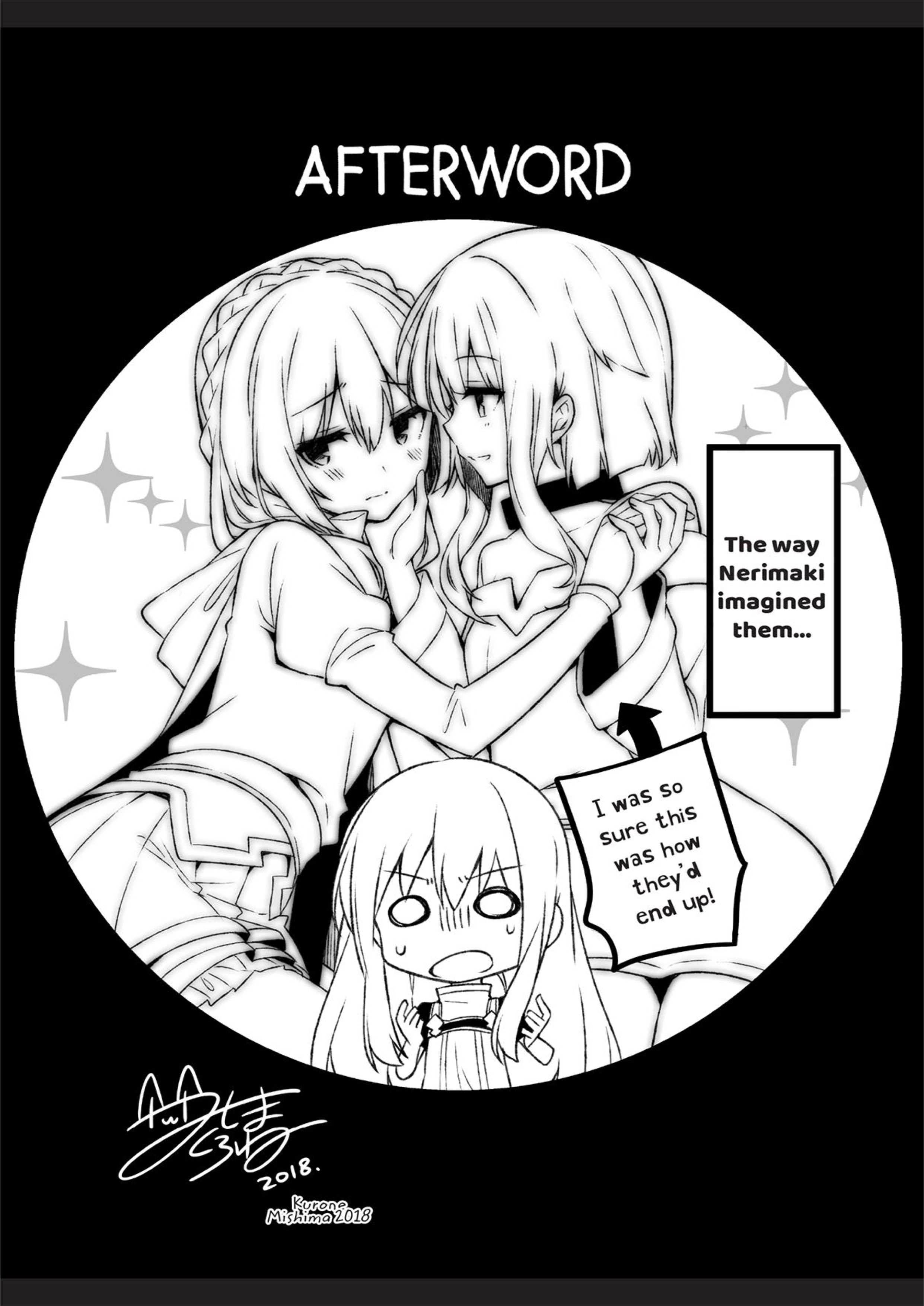 Konosuba V14 Illustration - Megumi Novel