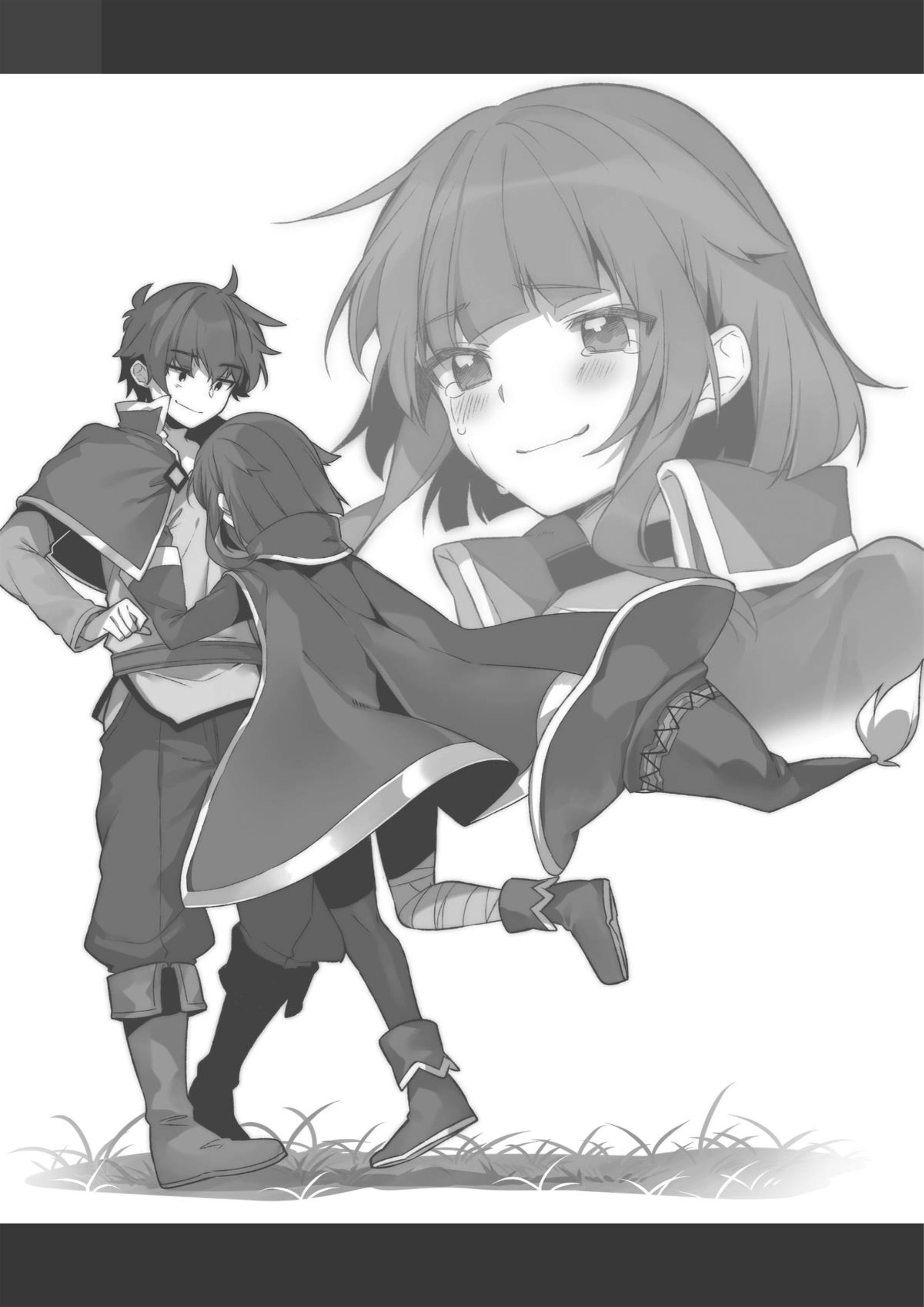 Konosuba V16 Illustration - Megumi Novel