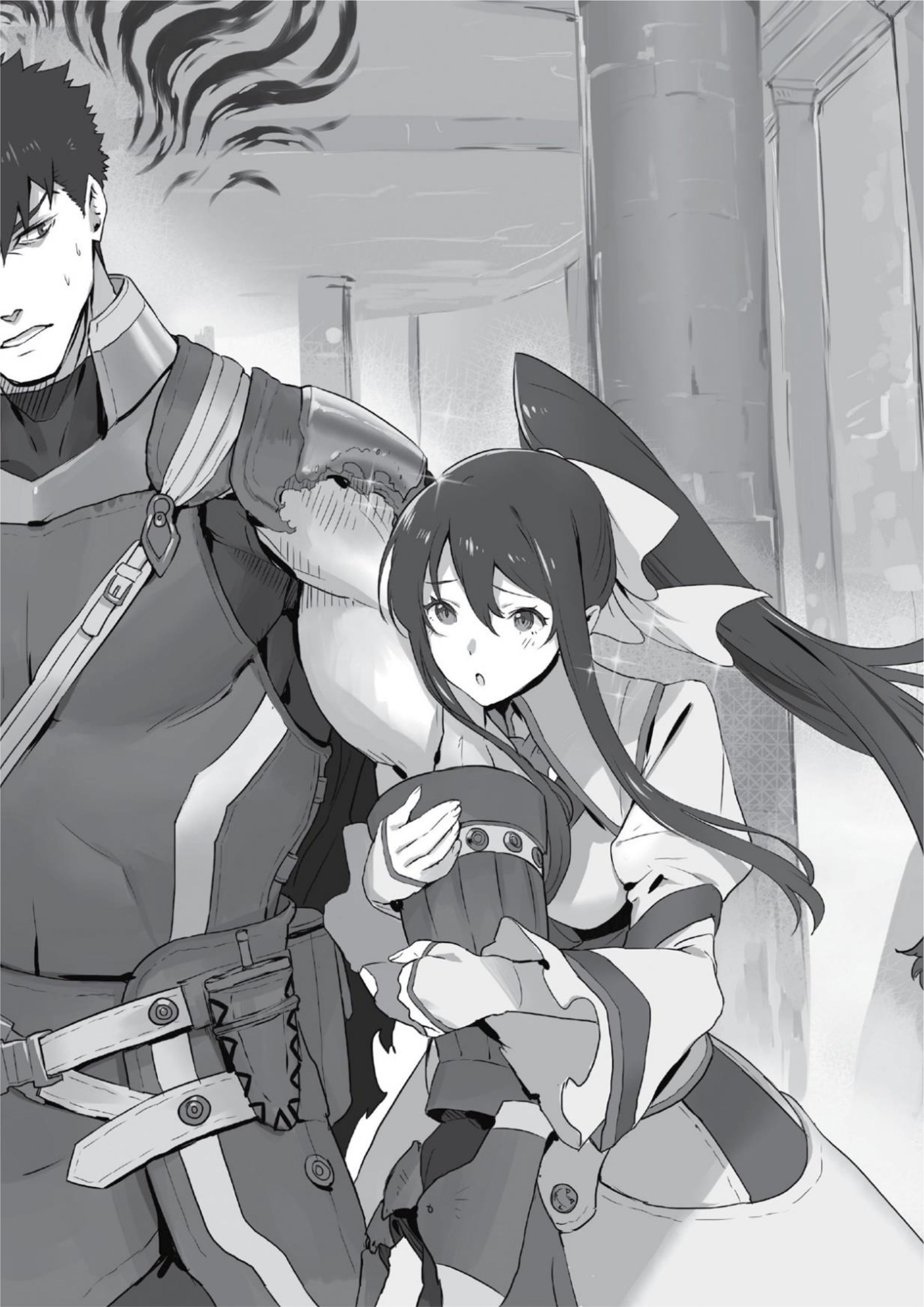 Kuitsume Youhei no Gensou Kitan V1 Illustration - Megumi Novel