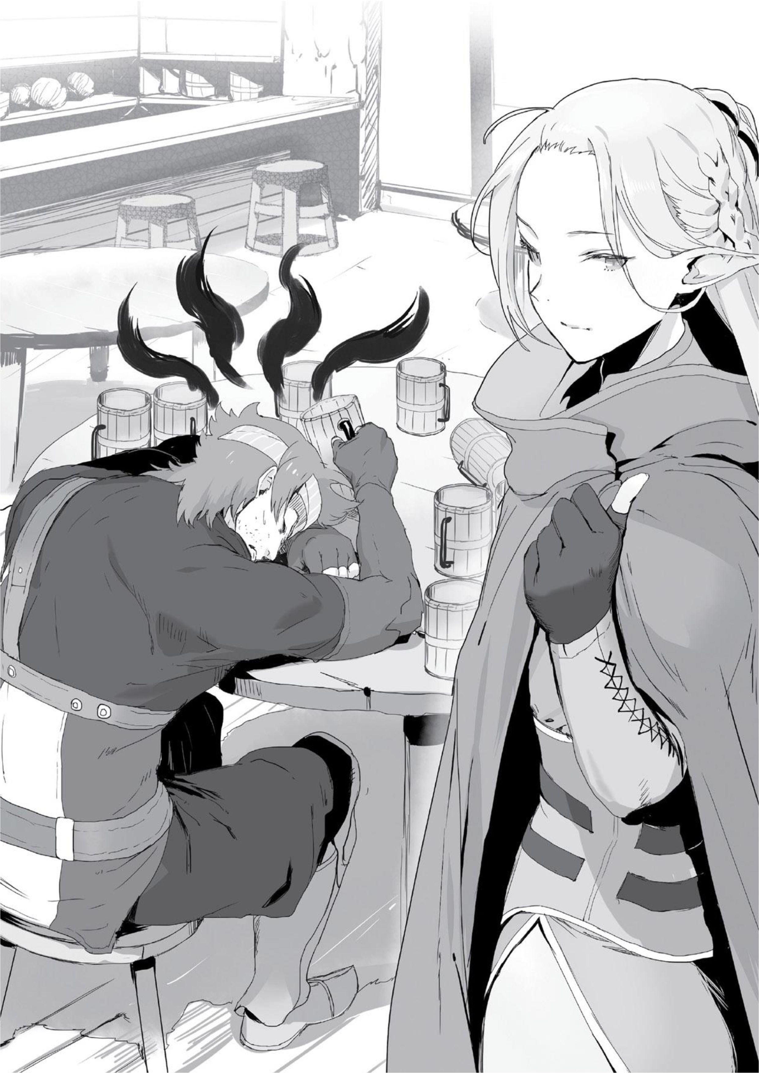 Kuitsume Youhei no Gensou Kitan V2 Illustration - Megumi Novel