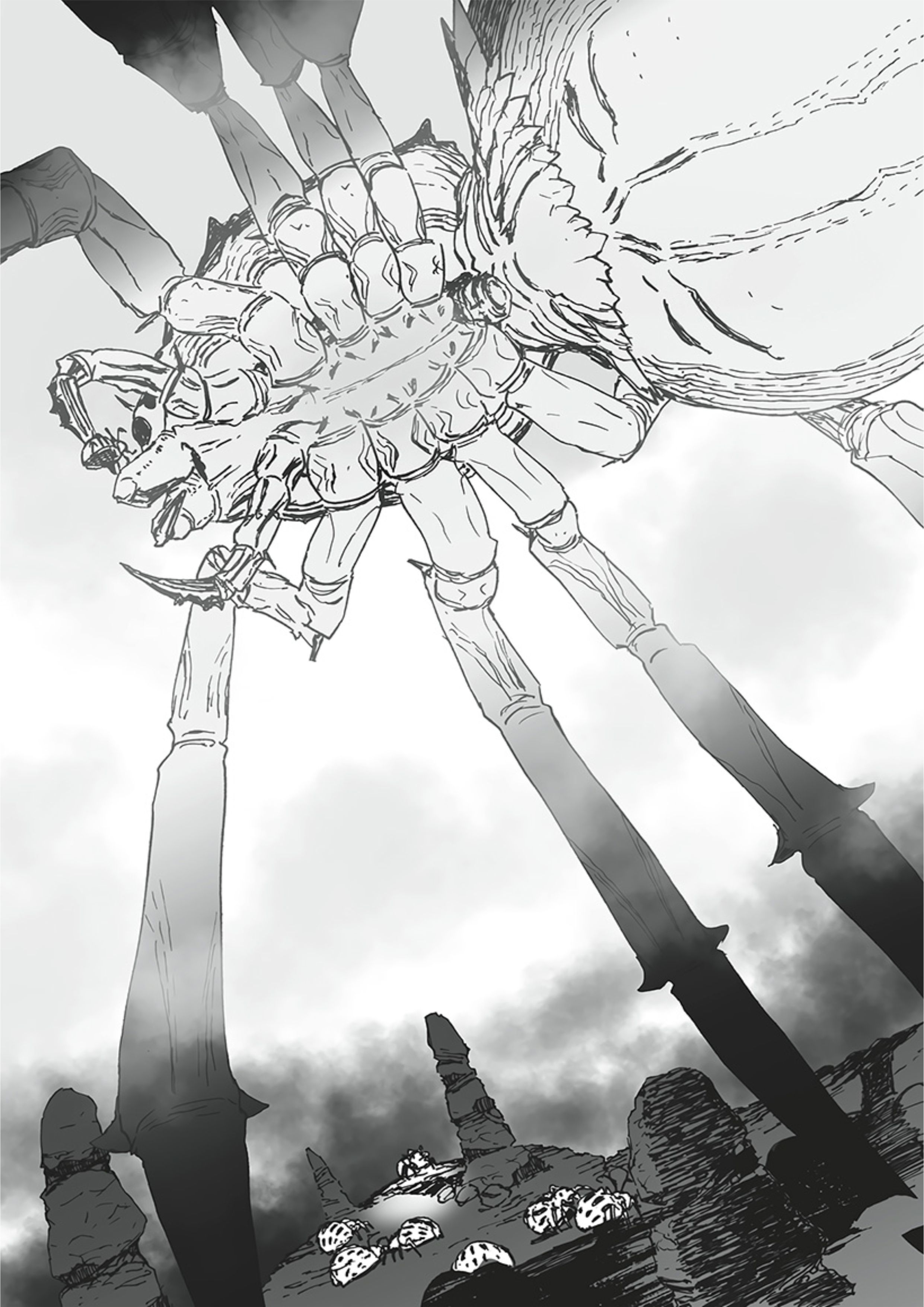 Kumo Desu ga - Nani ka V1 Illustration - Megumi Novel