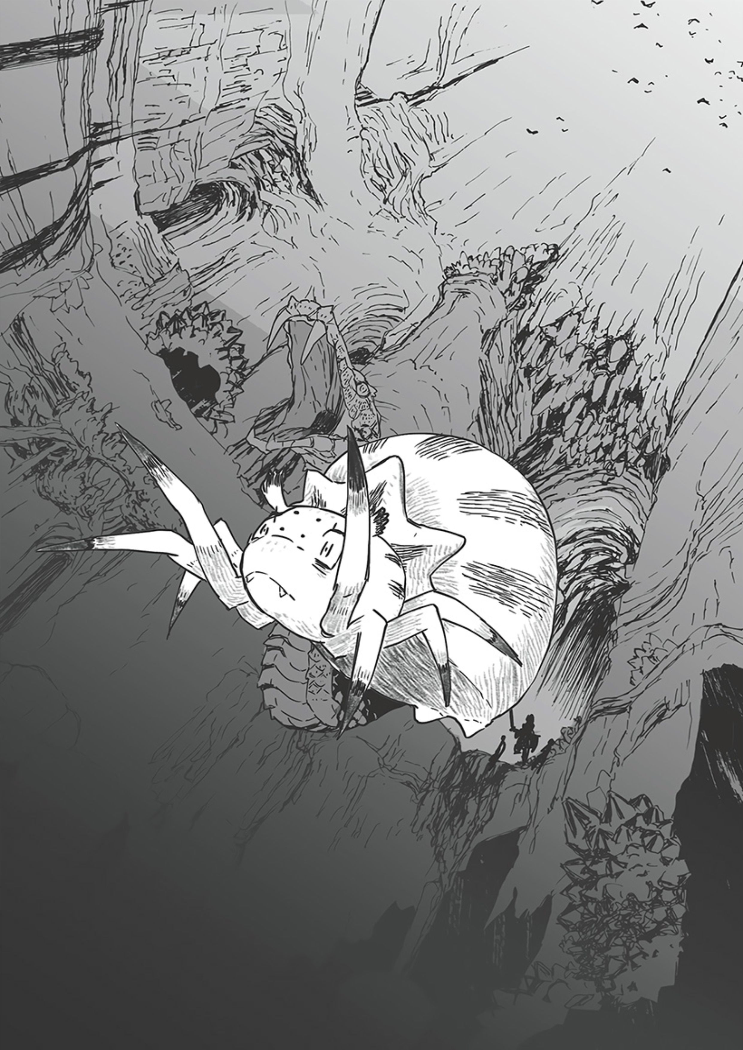 Kumo Desu ga - Nani ka V1 Illustration - Megumi Novel